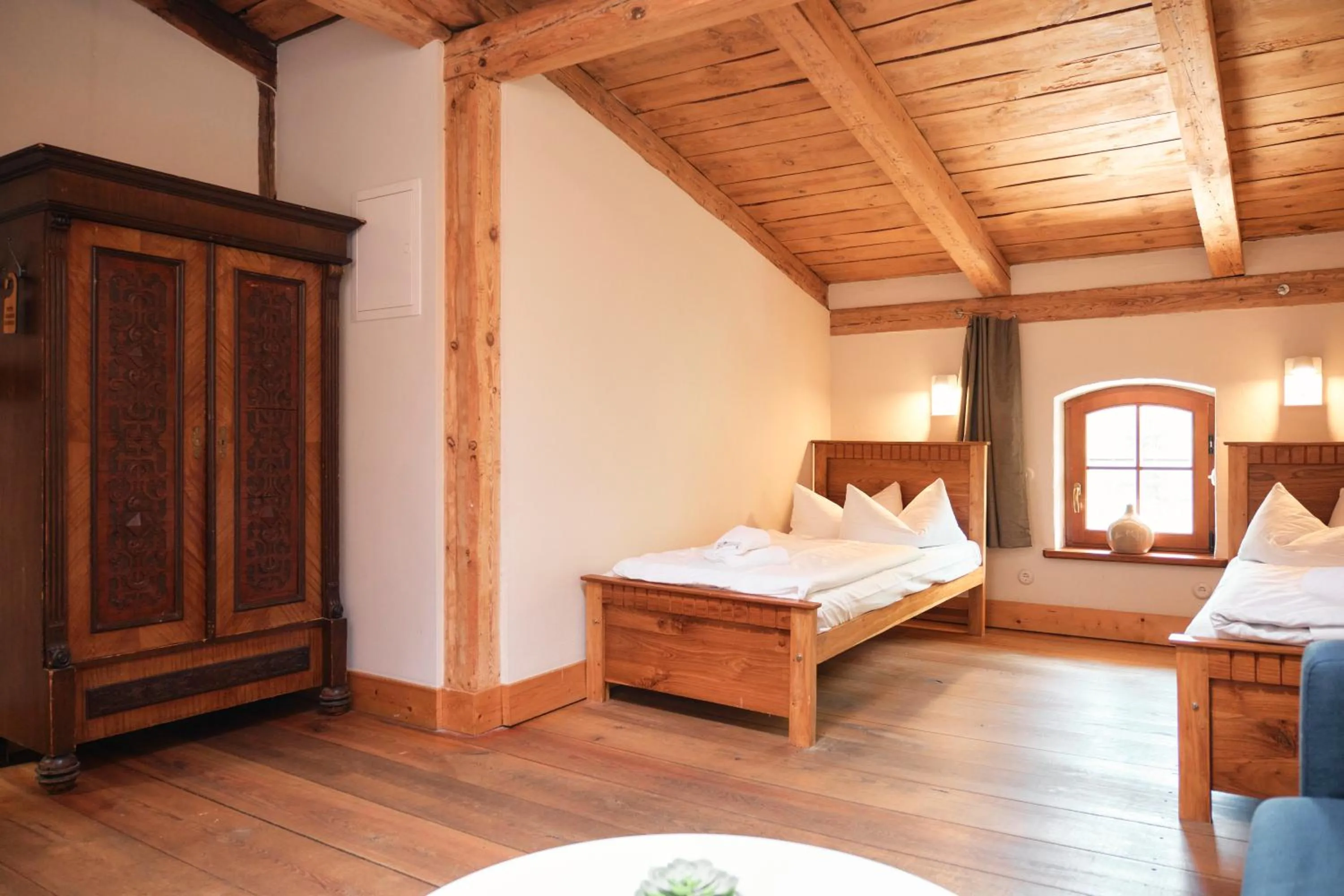 Bed in Mühle Tornow am Wentowsee