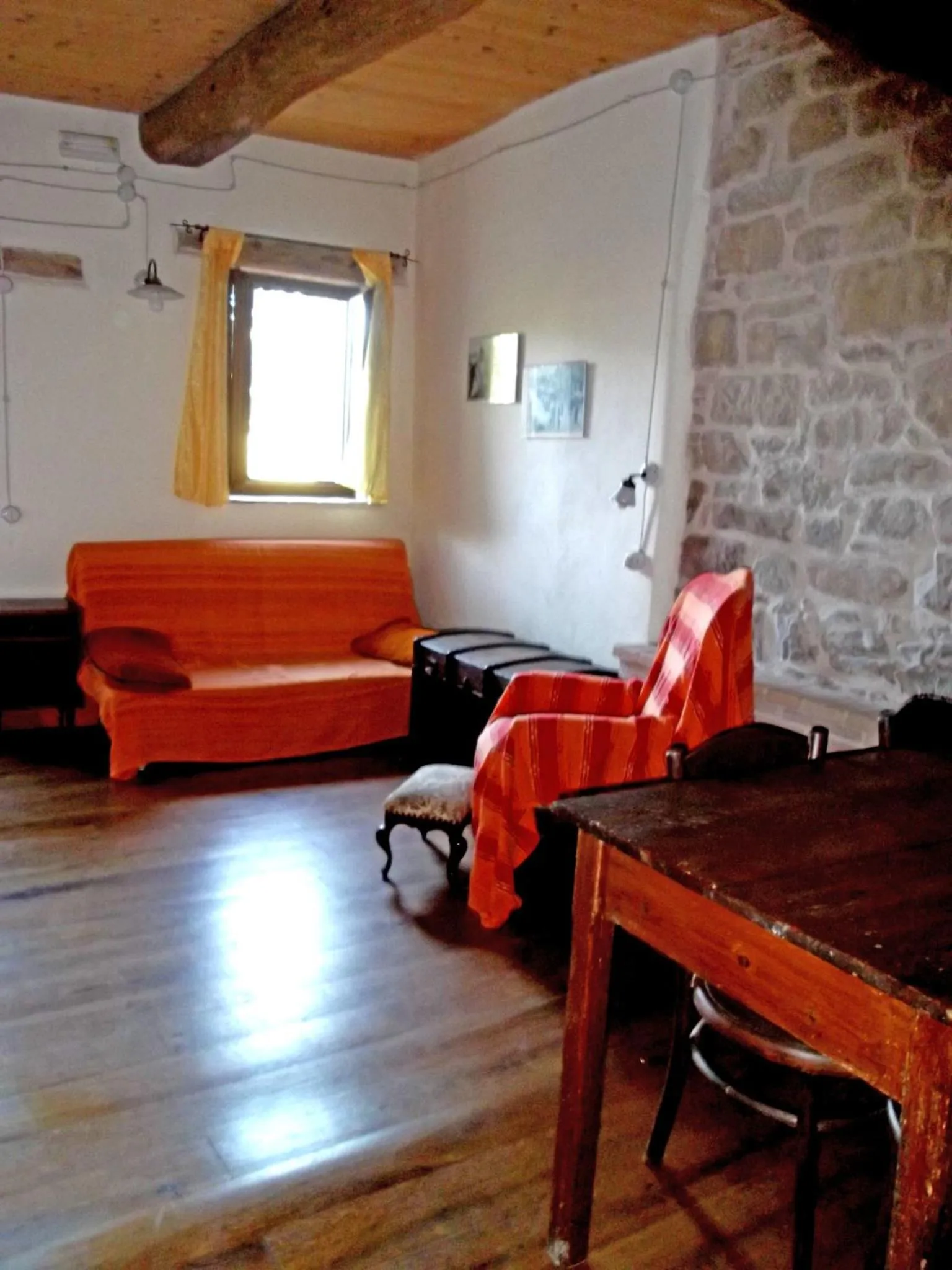 Living room, Bed in Locanda dell'Istrice