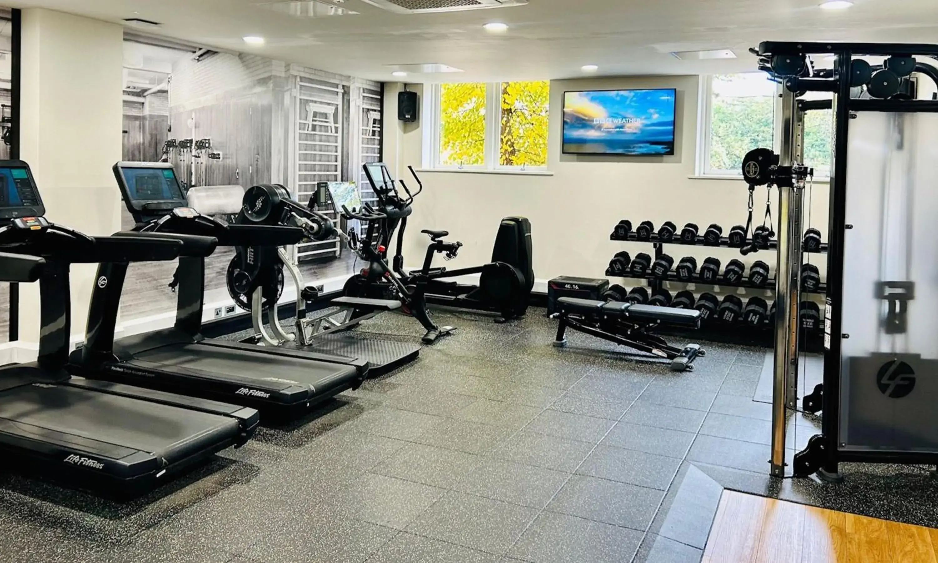 Fitness centre/facilities in DoubleTree by Hilton Hotel Nottingham - Gateway Fitness centre/facilities in DoubleTree by Hilton Hotel Nottingham - Gateway