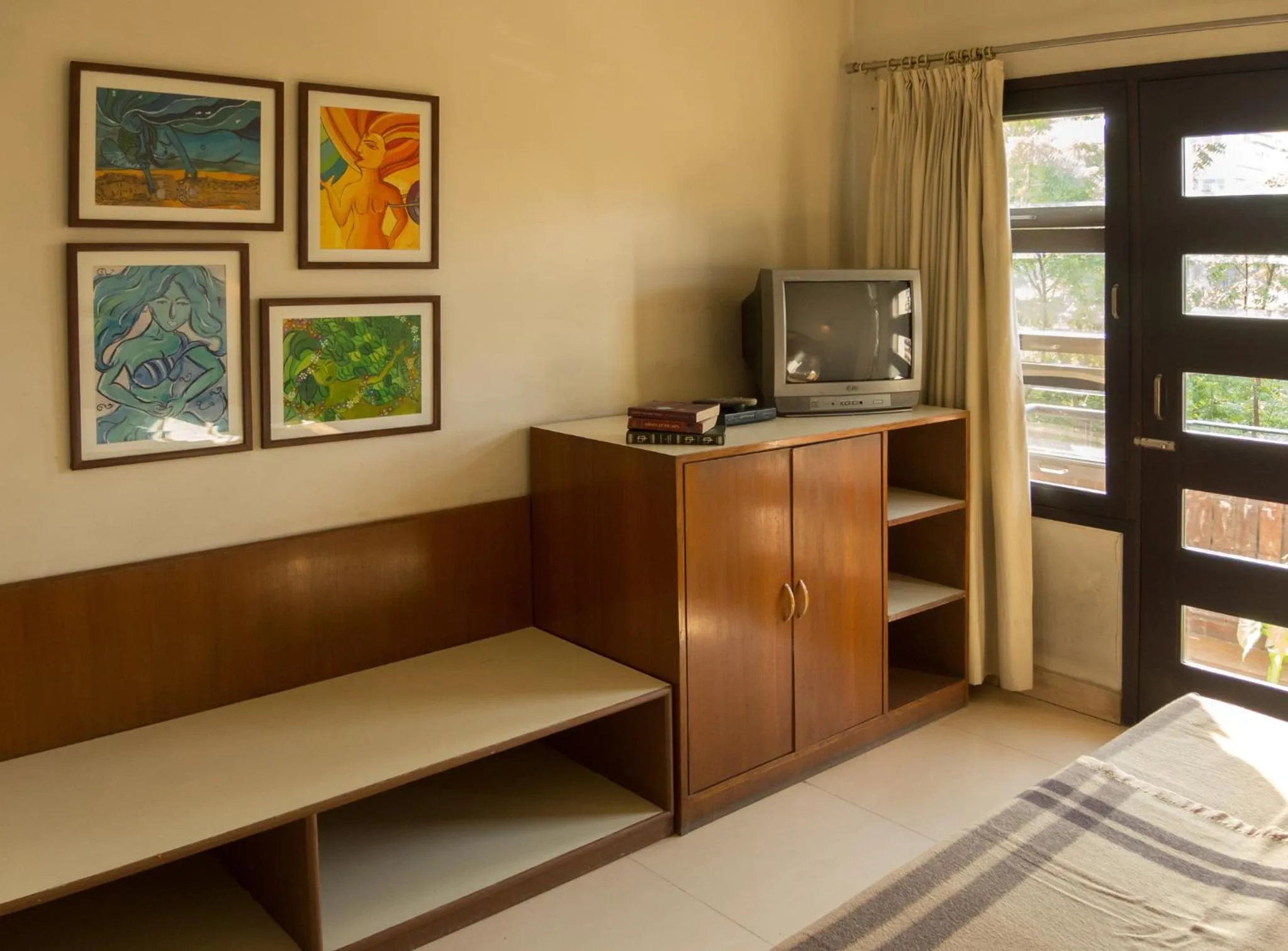 Decorative detail in Atithi Guest House