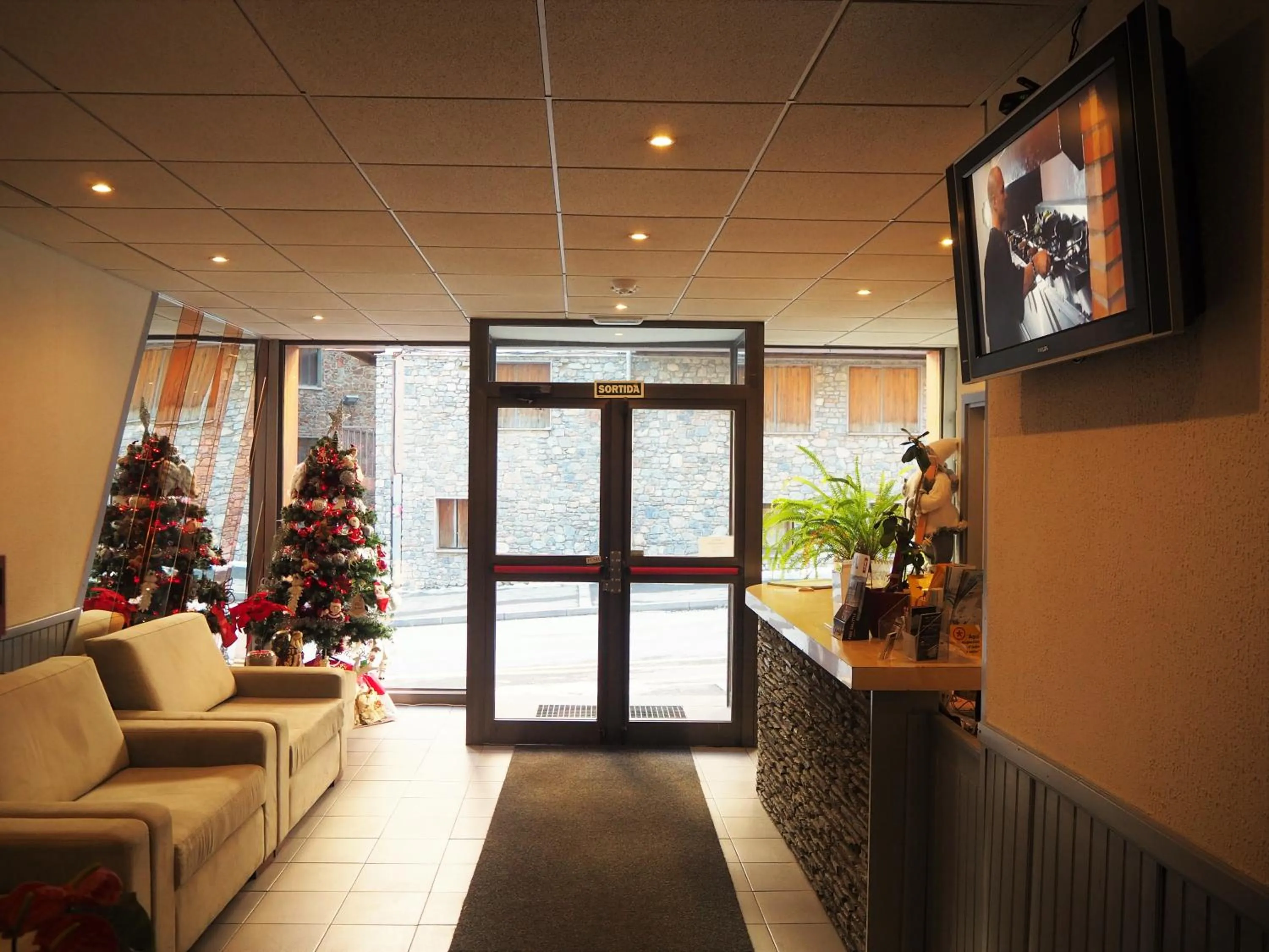 Lobby or reception in Hotel Copacabana