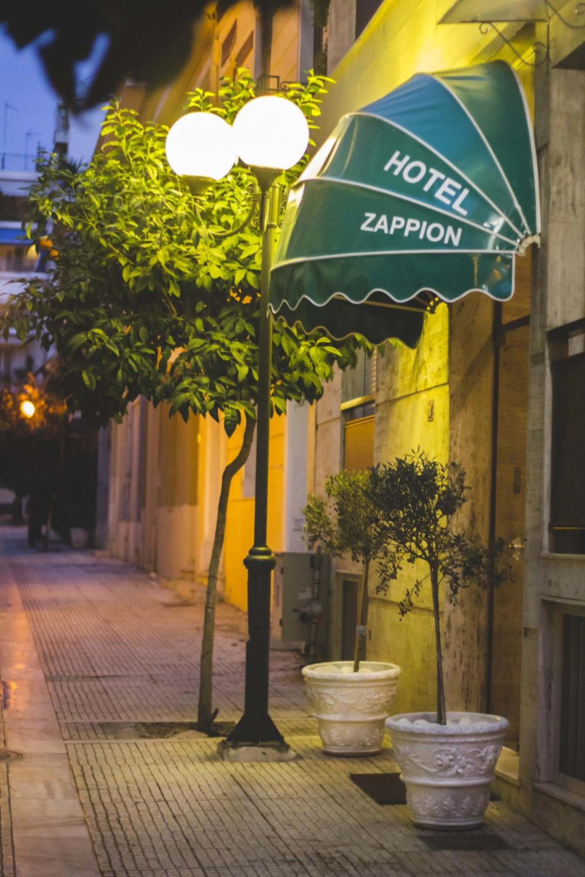 Facade/entrance in Zappion Hotel