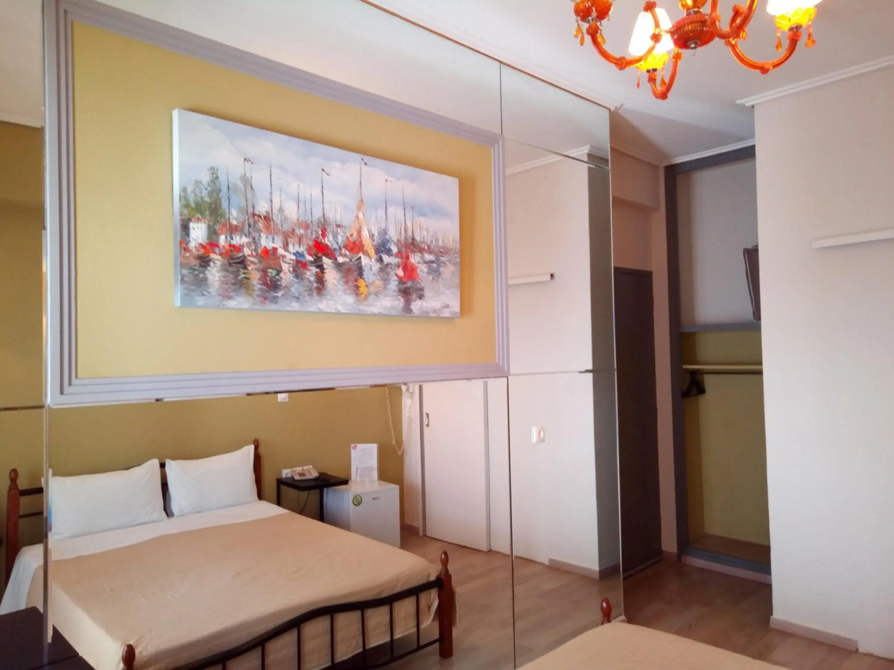 Bedroom, Bed in Zappion Hotel Bedroom, Bed in Zappion Hotel