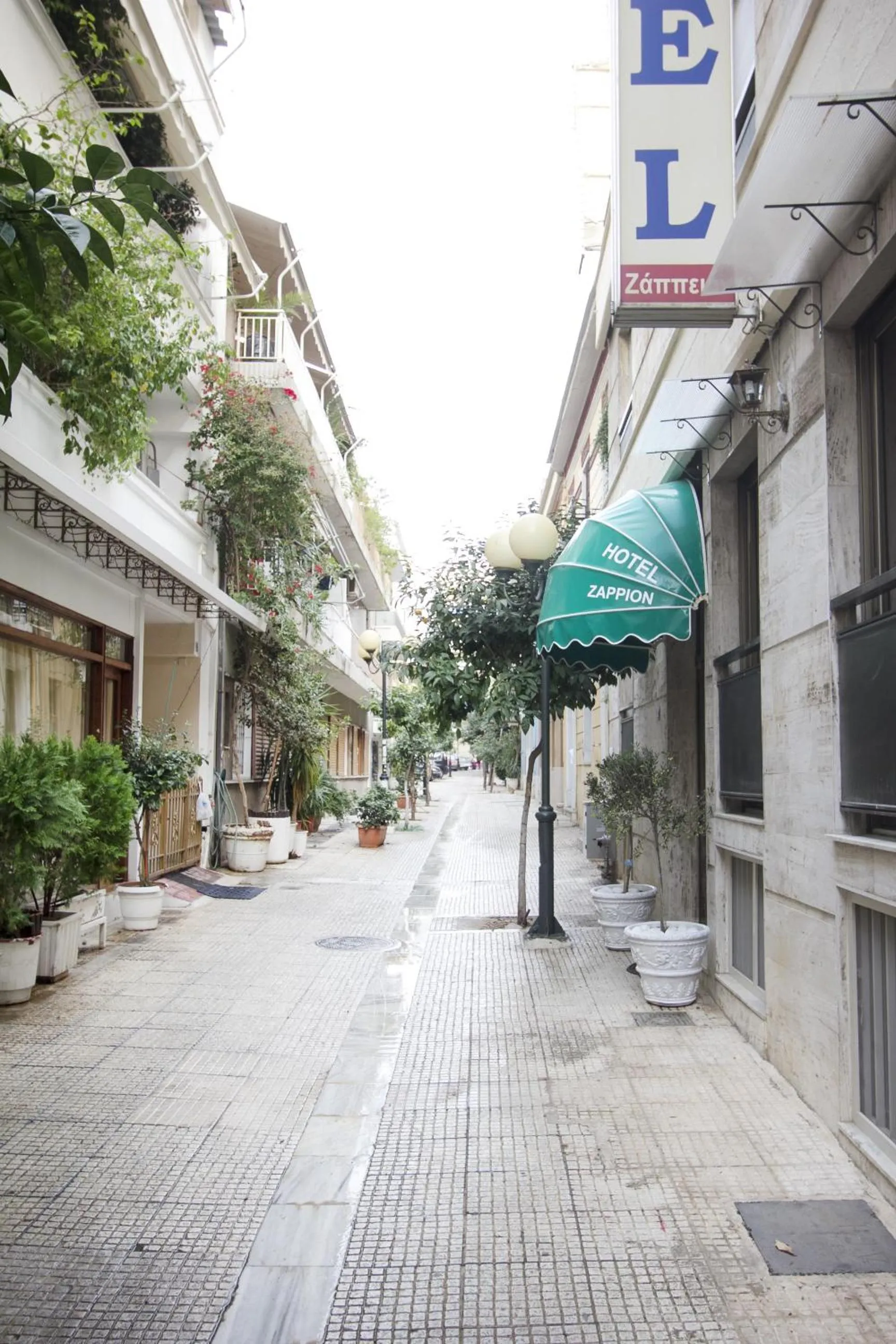 Facade/entrance in Zappion Hotel