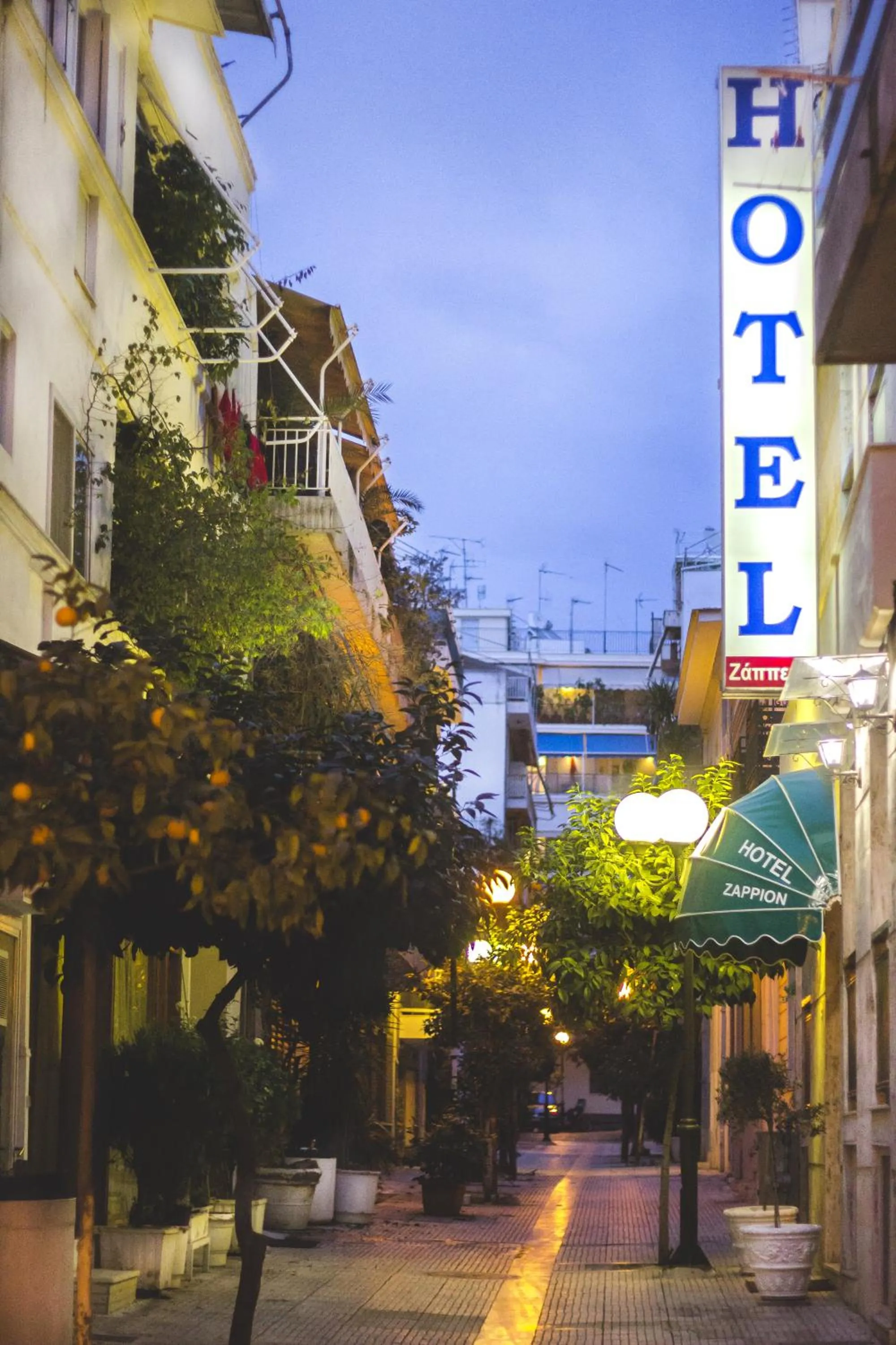 Night in Zappion Hotel