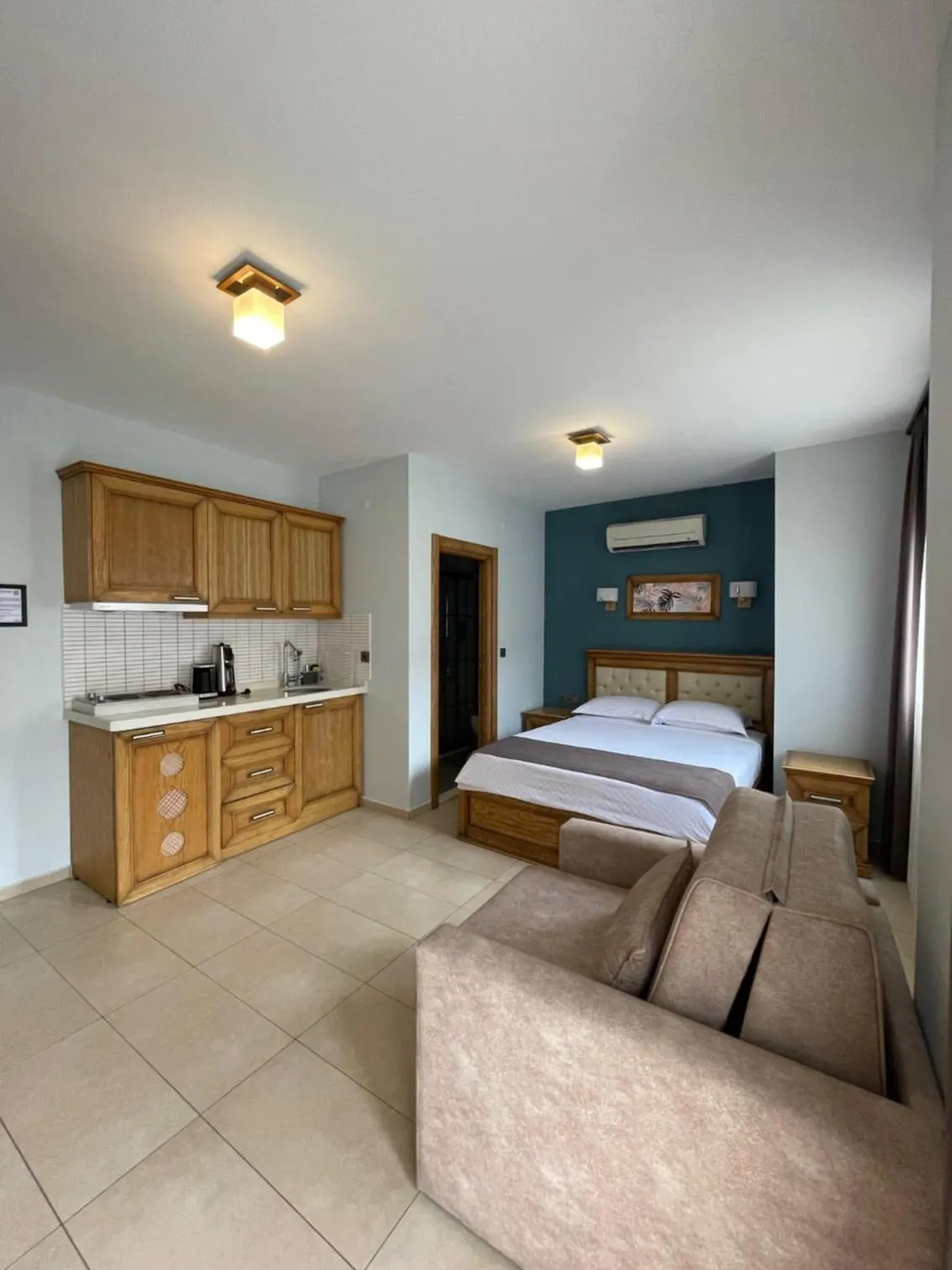 Bed in Veziroğlu Apart