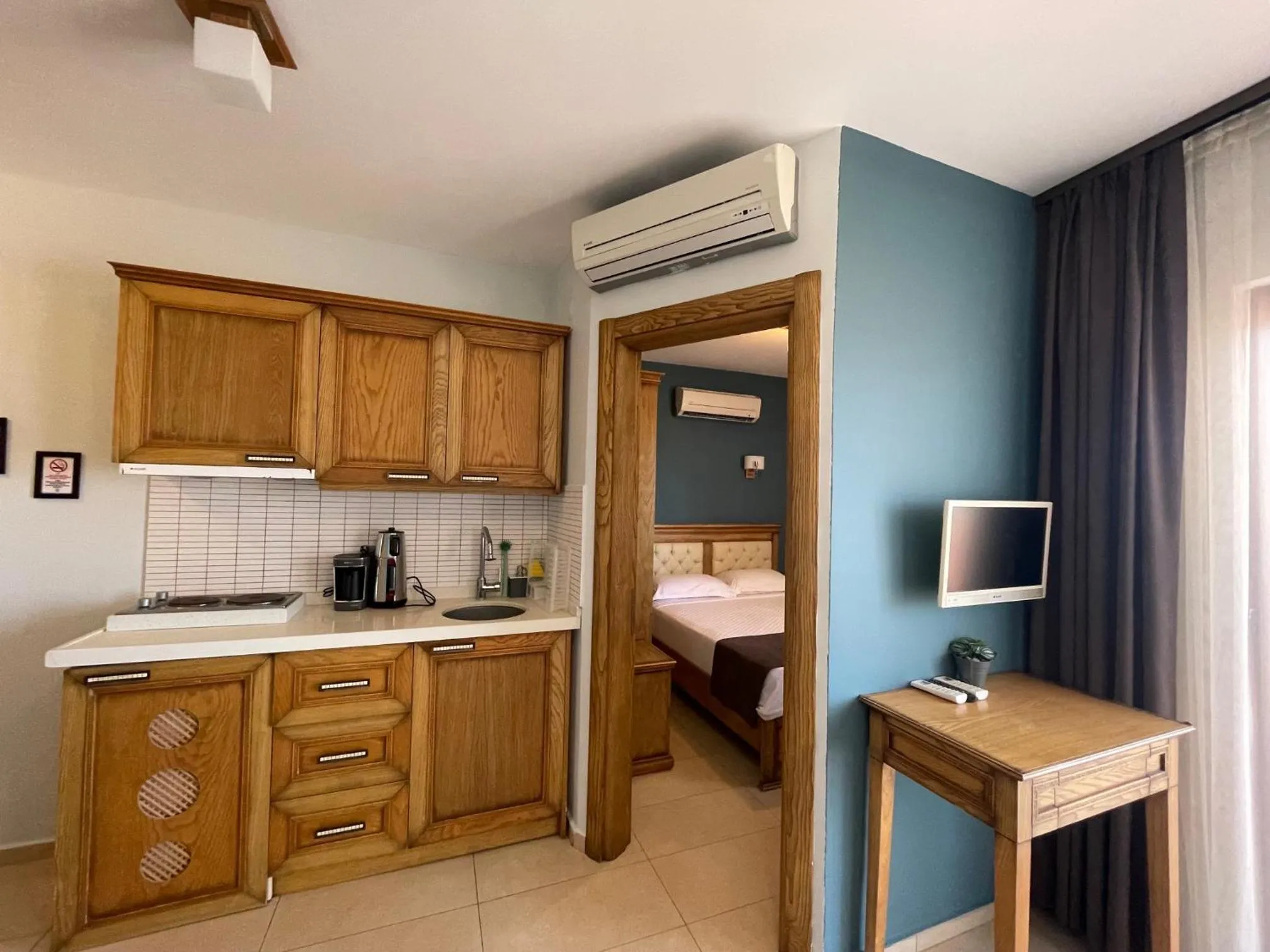 Bed in Veziroğlu Apart