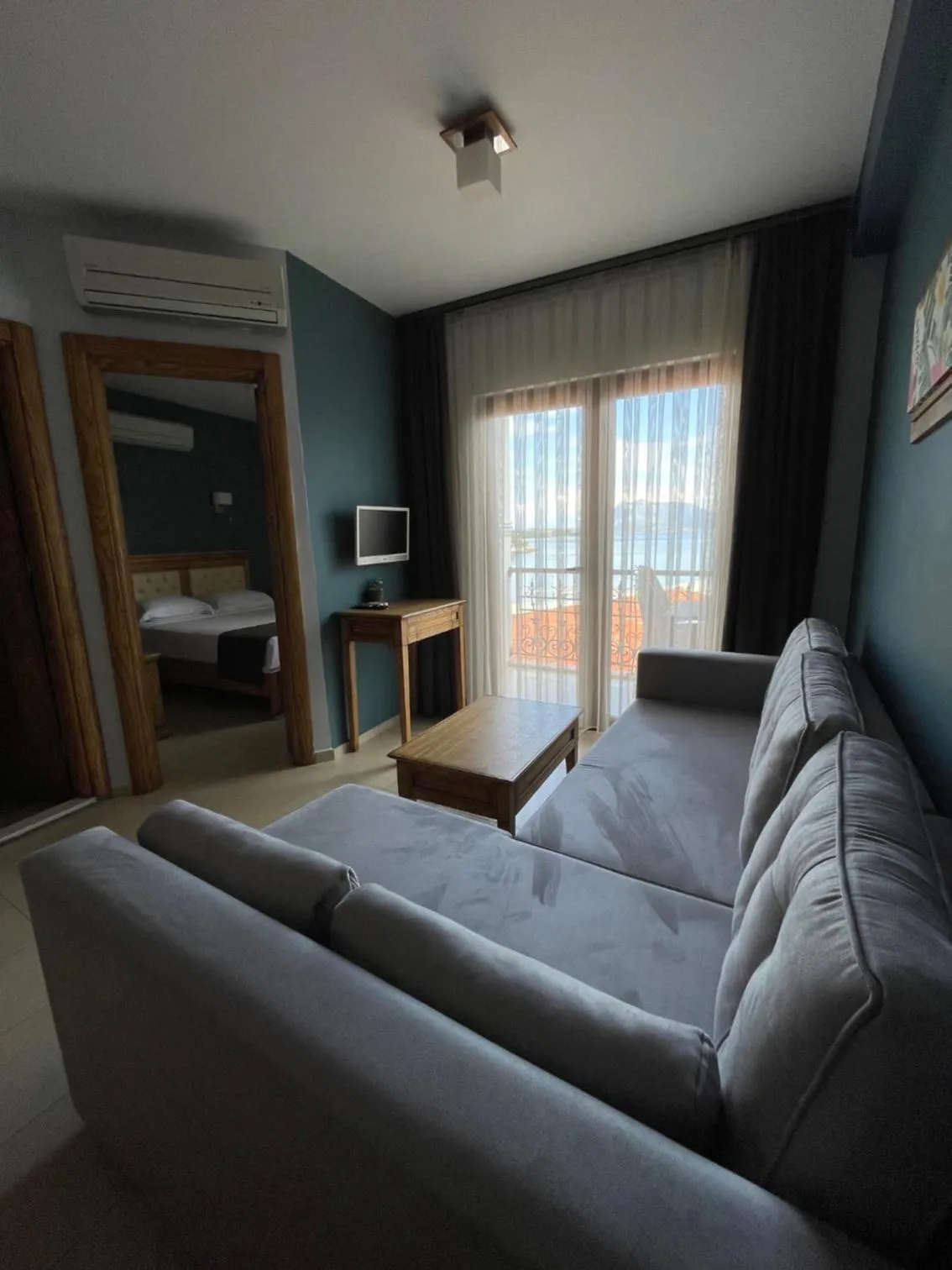 Bed in Veziroğlu Apart