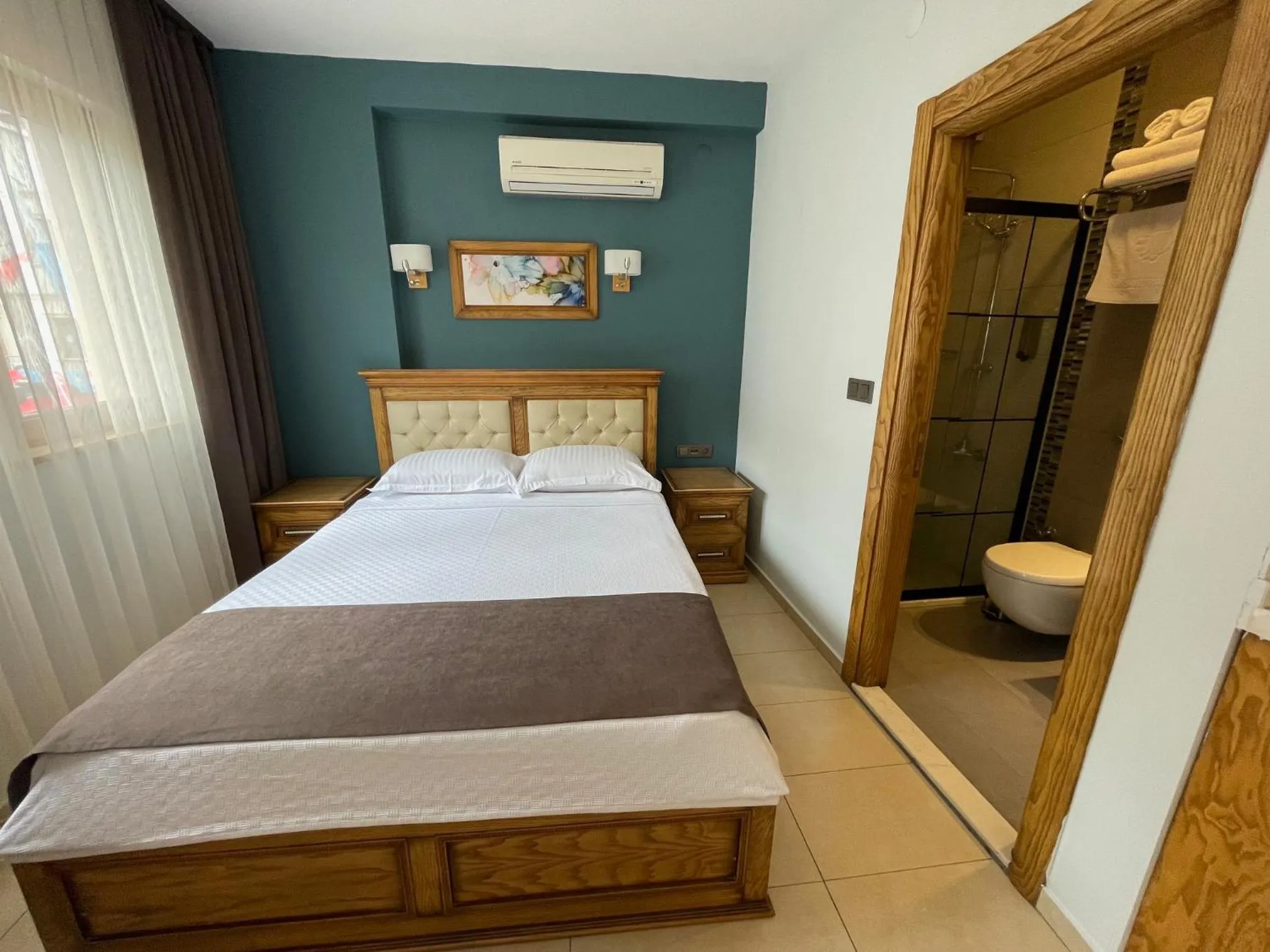 Bedroom, Bed in Veziroğlu Apart