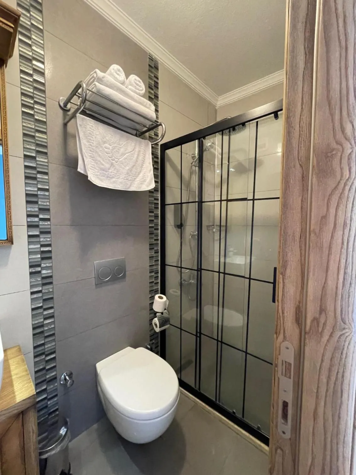 Shower in Veziroğlu Apart