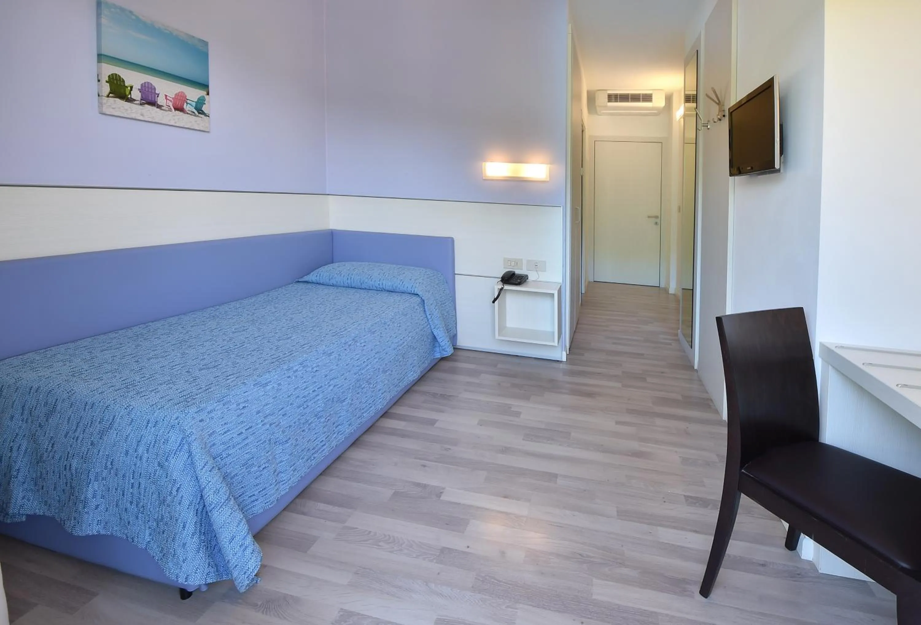 Bed in Hotel Meublè Nazionale