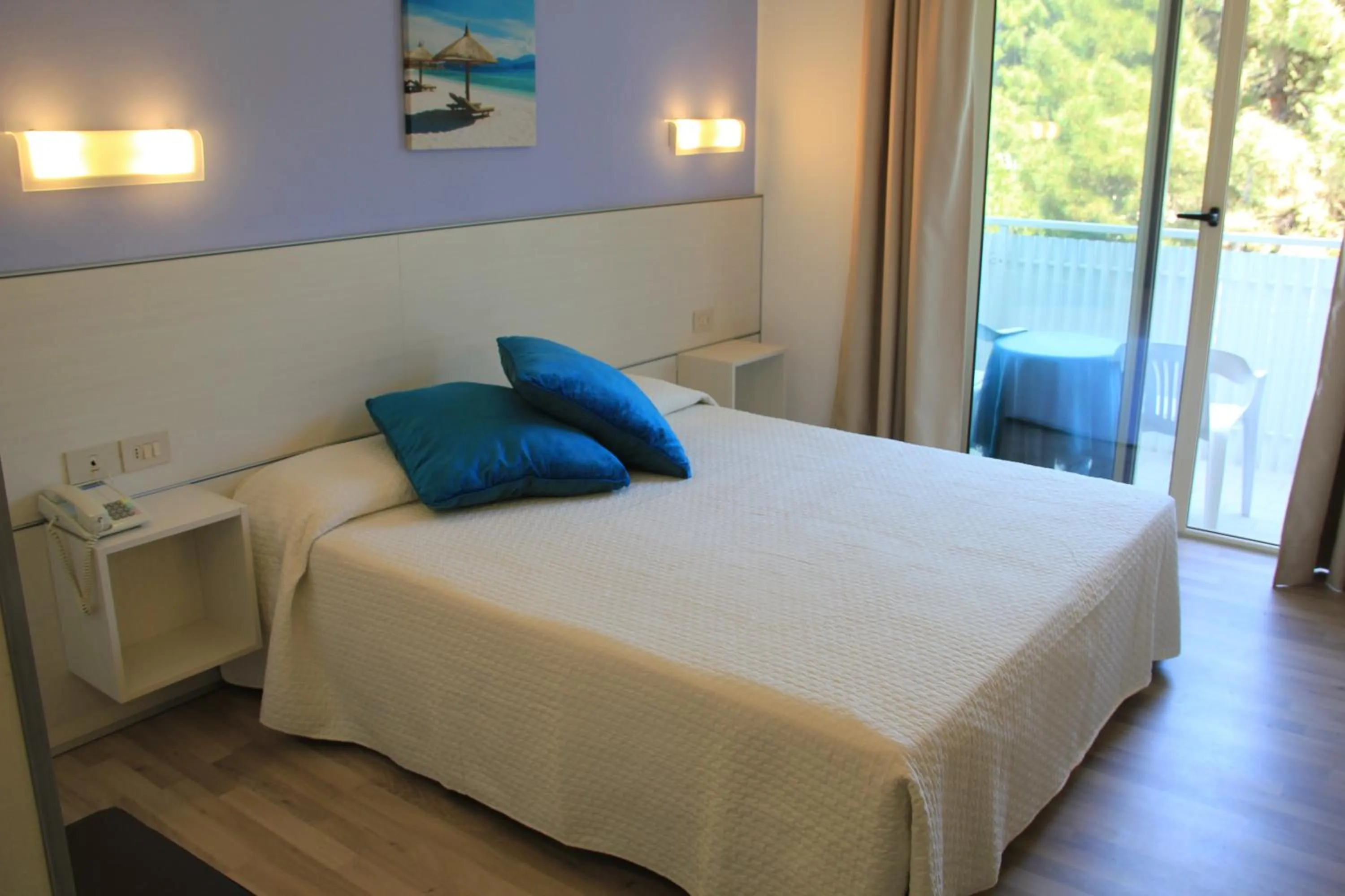 Bed in Hotel Meublè Nazionale