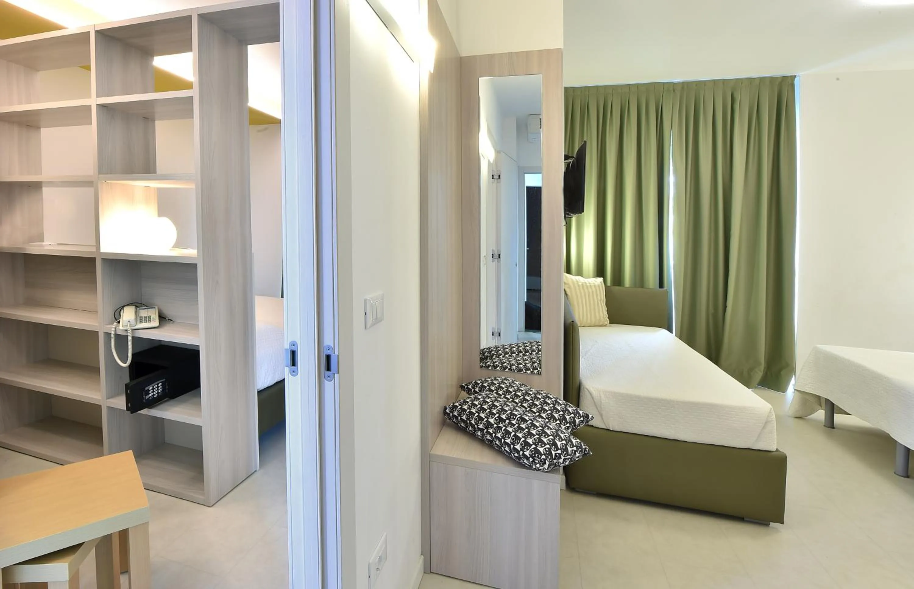 Bed in Hotel Meublè Nazionale