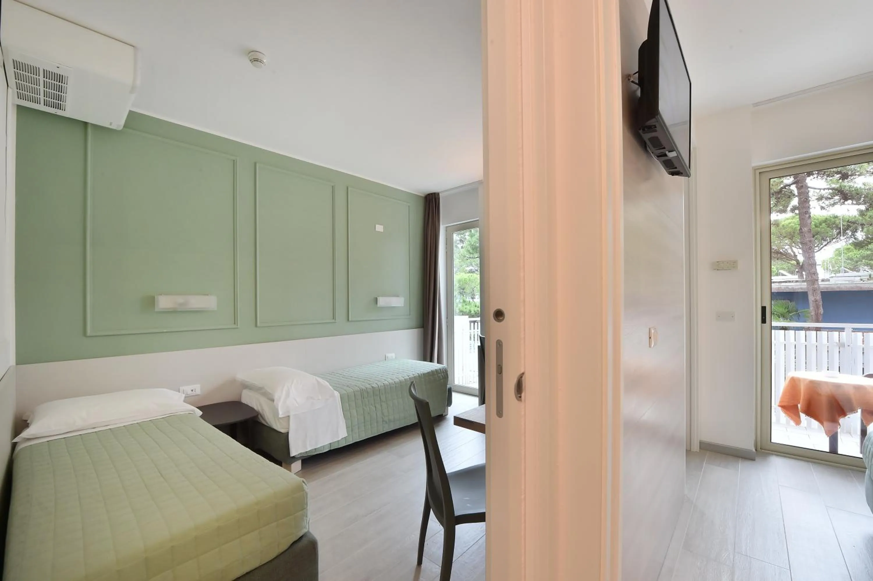 Bed in Hotel Meublè Nazionale