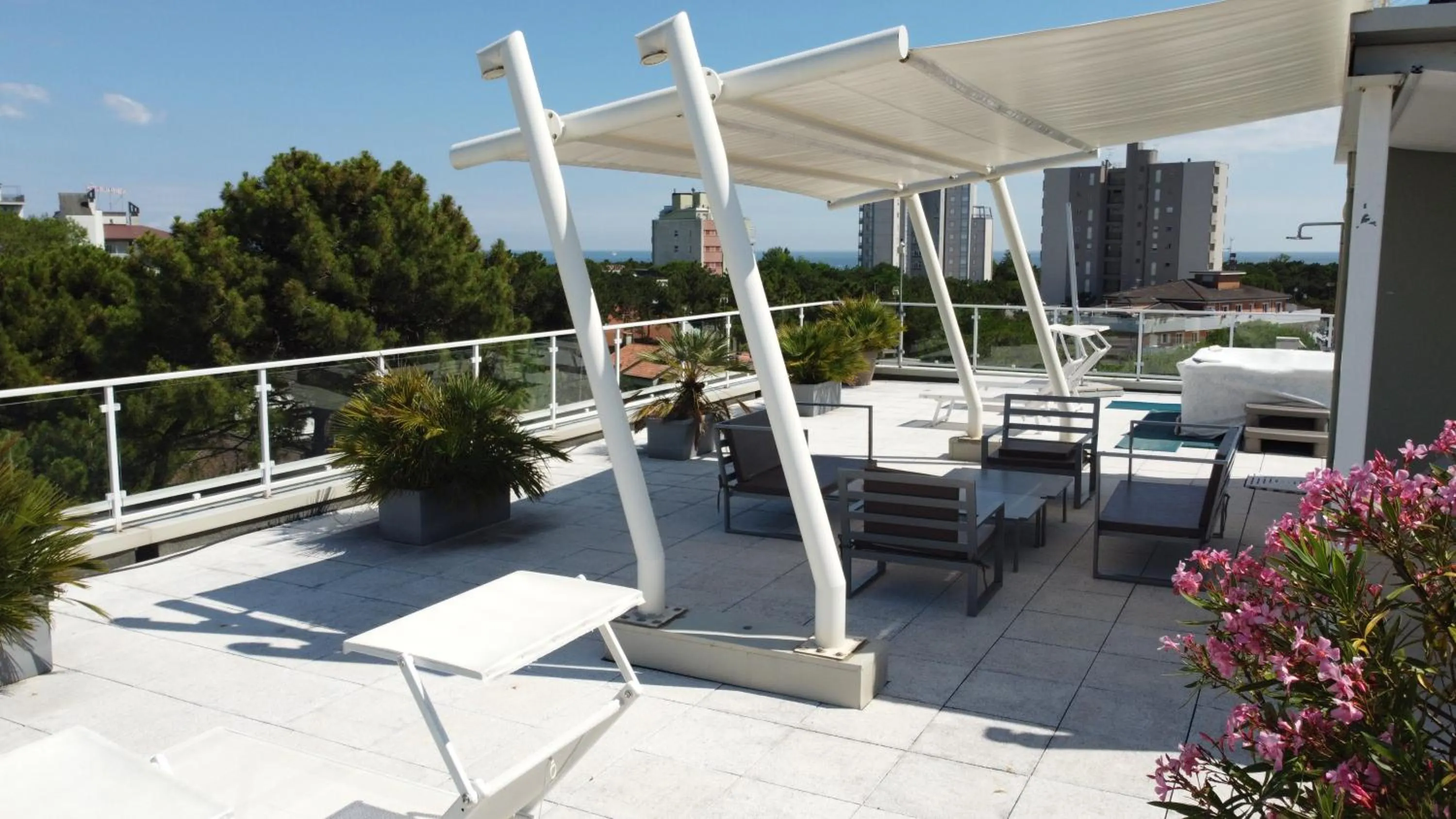 Balcony/Terrace in Hotel Meublè Nazionale