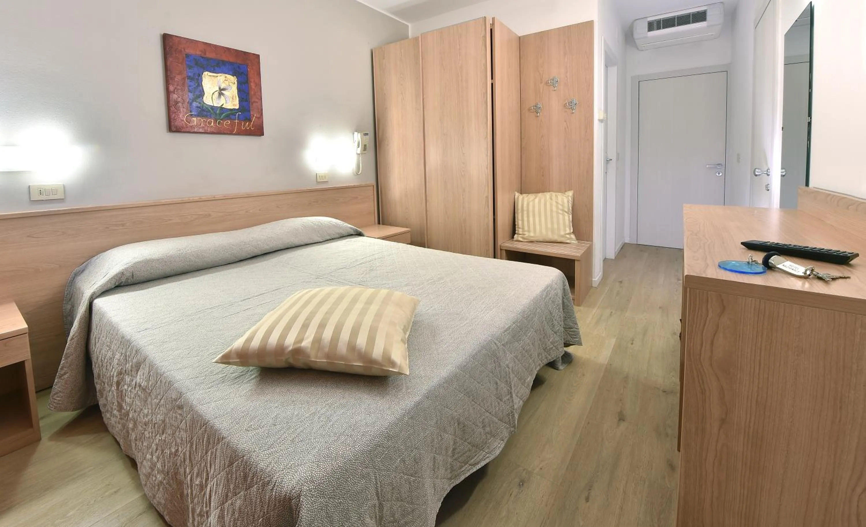 Bed in Hotel Meublè Nazionale