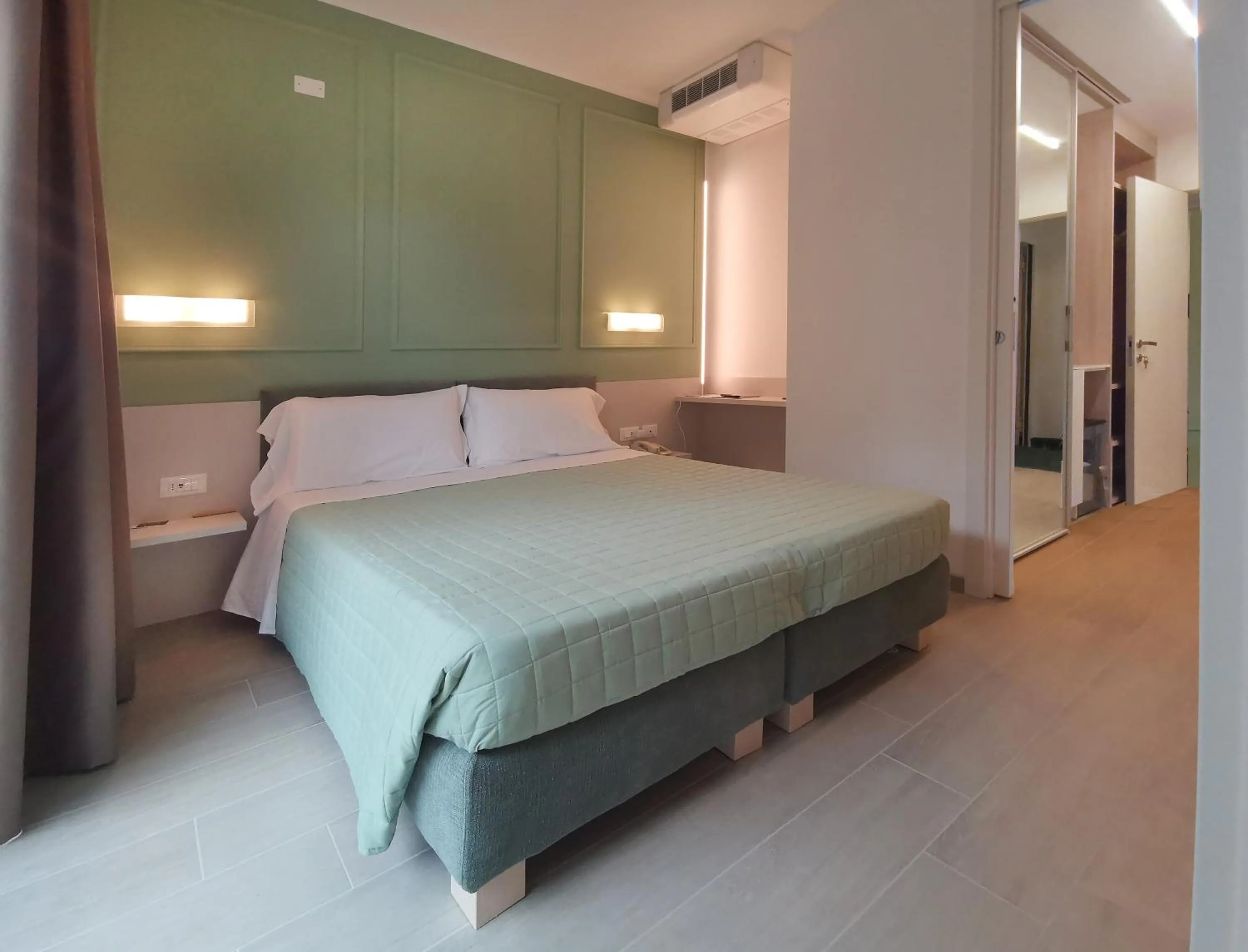 Bed in Hotel Meublè Nazionale