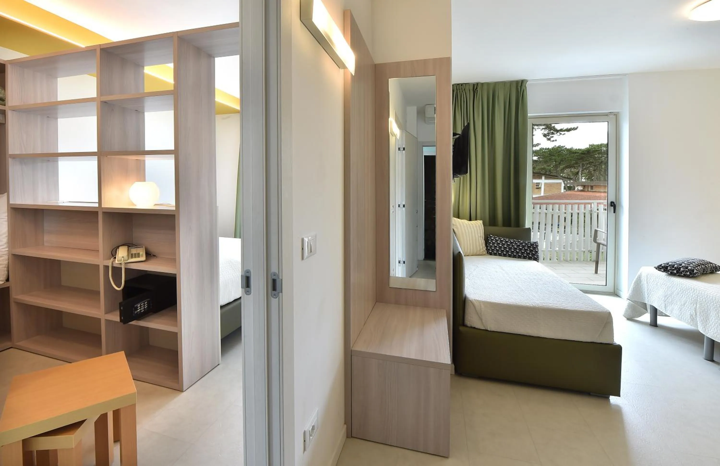 Bed in Hotel Meublè Nazionale