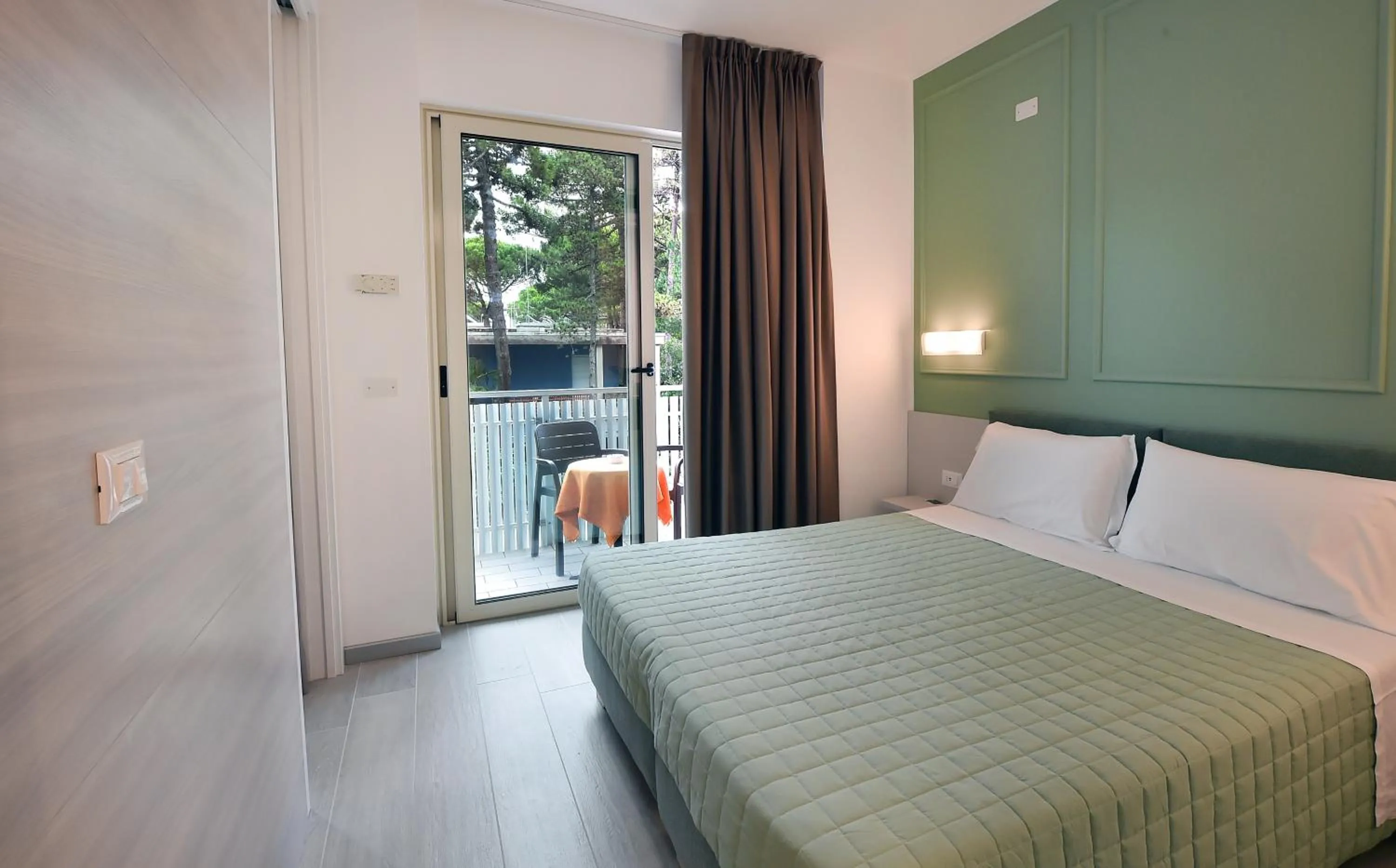 Bed in Hotel Meublè Nazionale