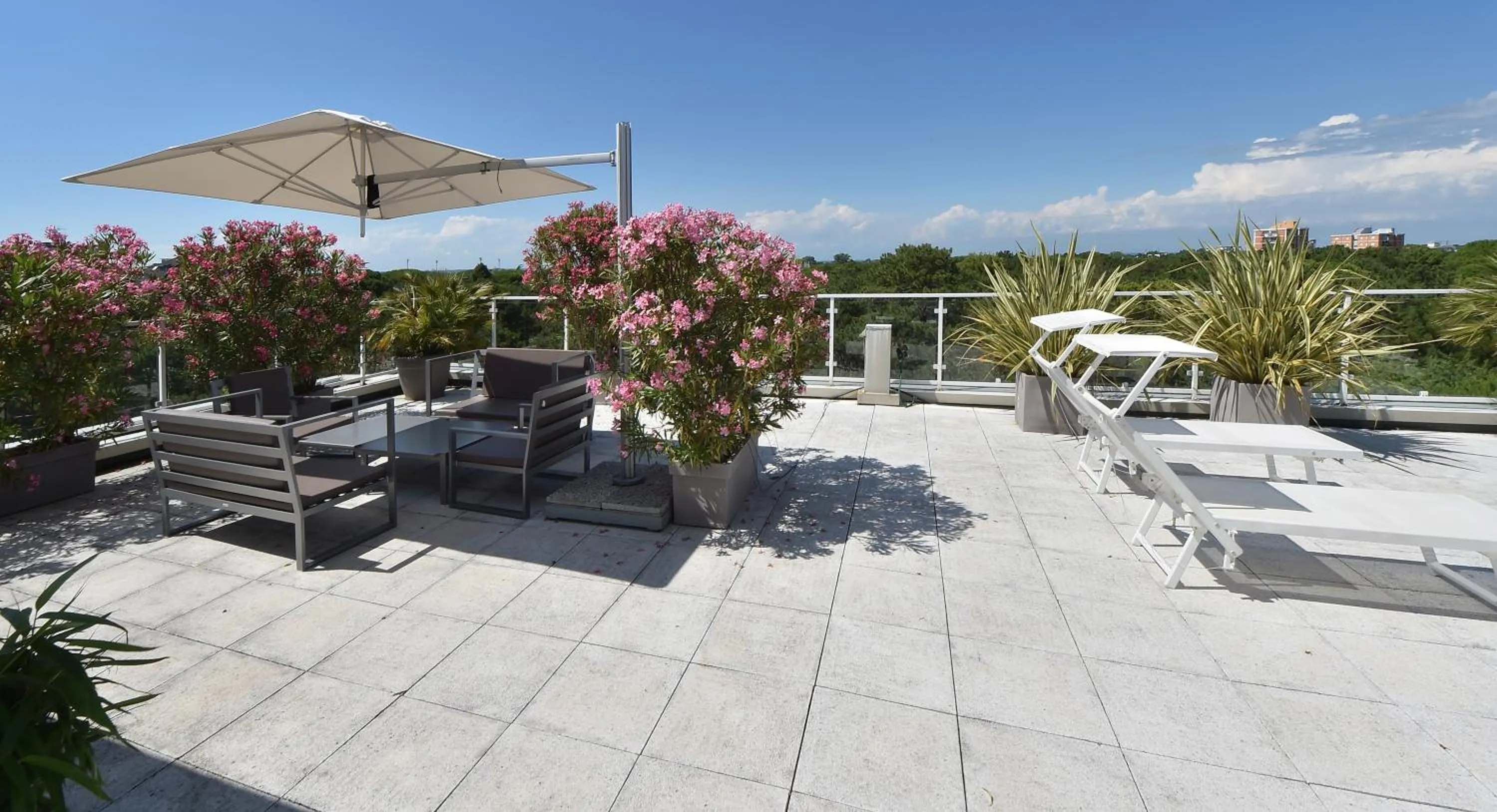 Solarium in Hotel Meublè Nazionale
