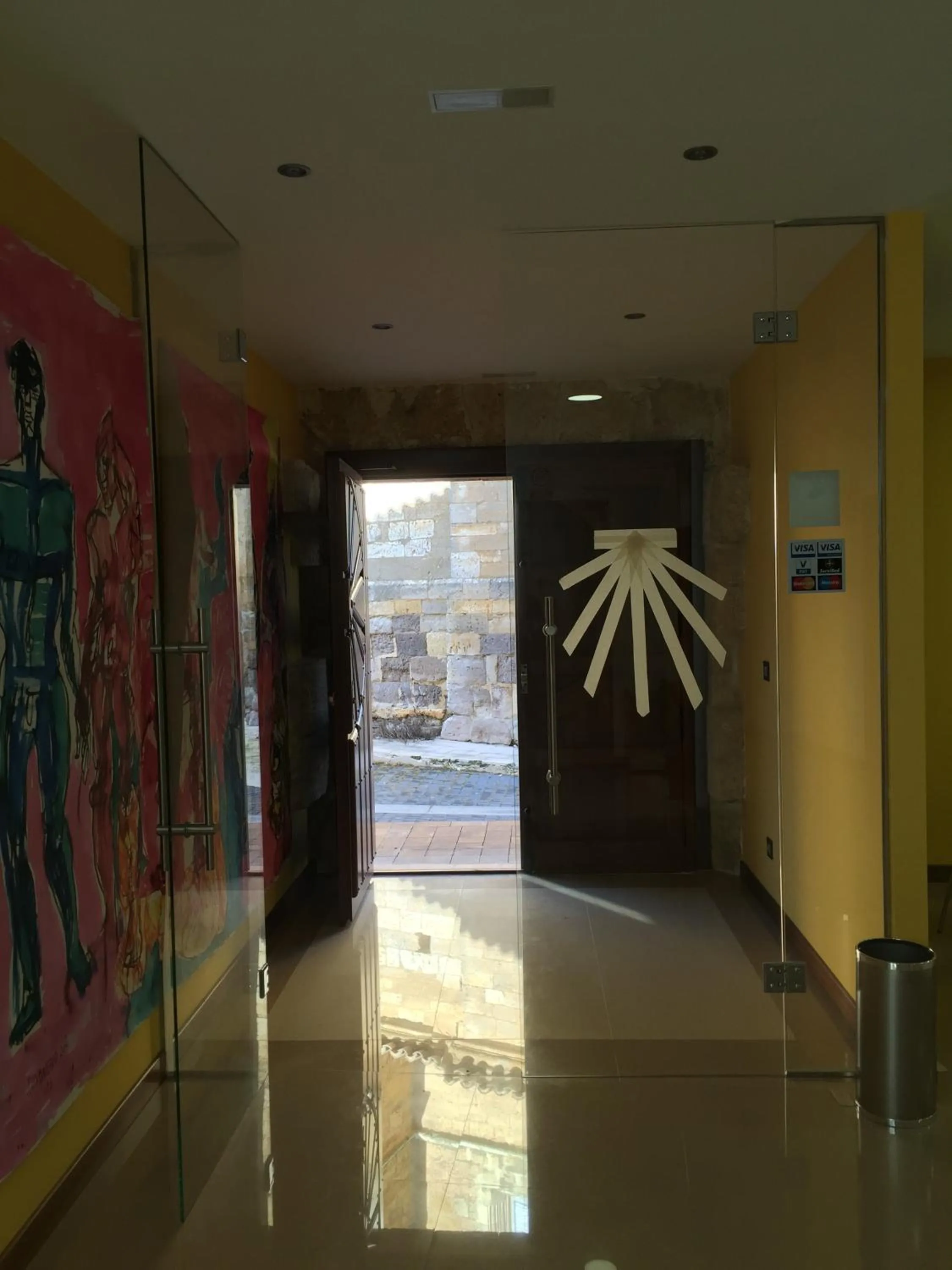 Lobby or reception in Hotel Rural En El Camino