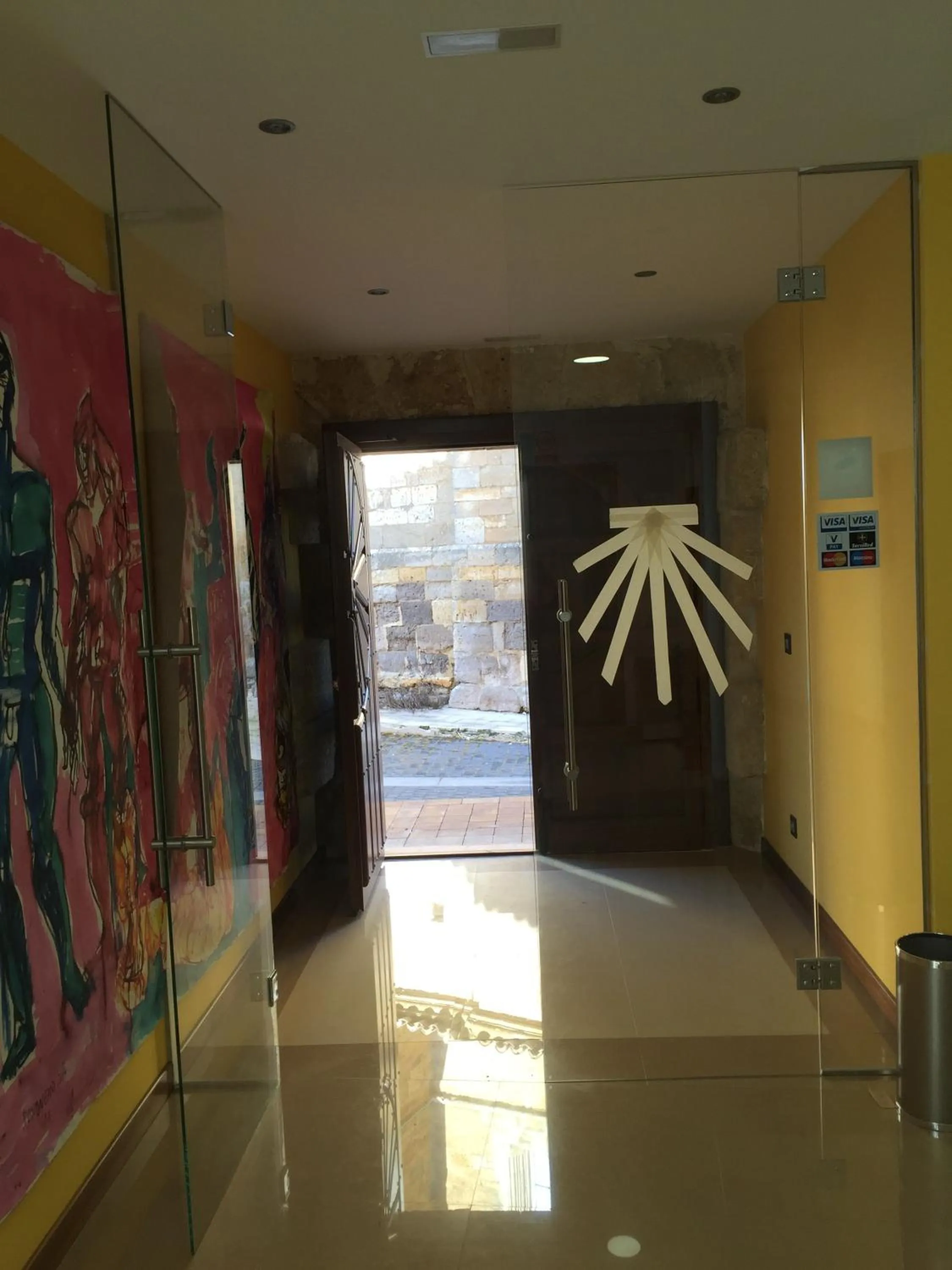 Lobby or reception in Hotel Rural En El Camino