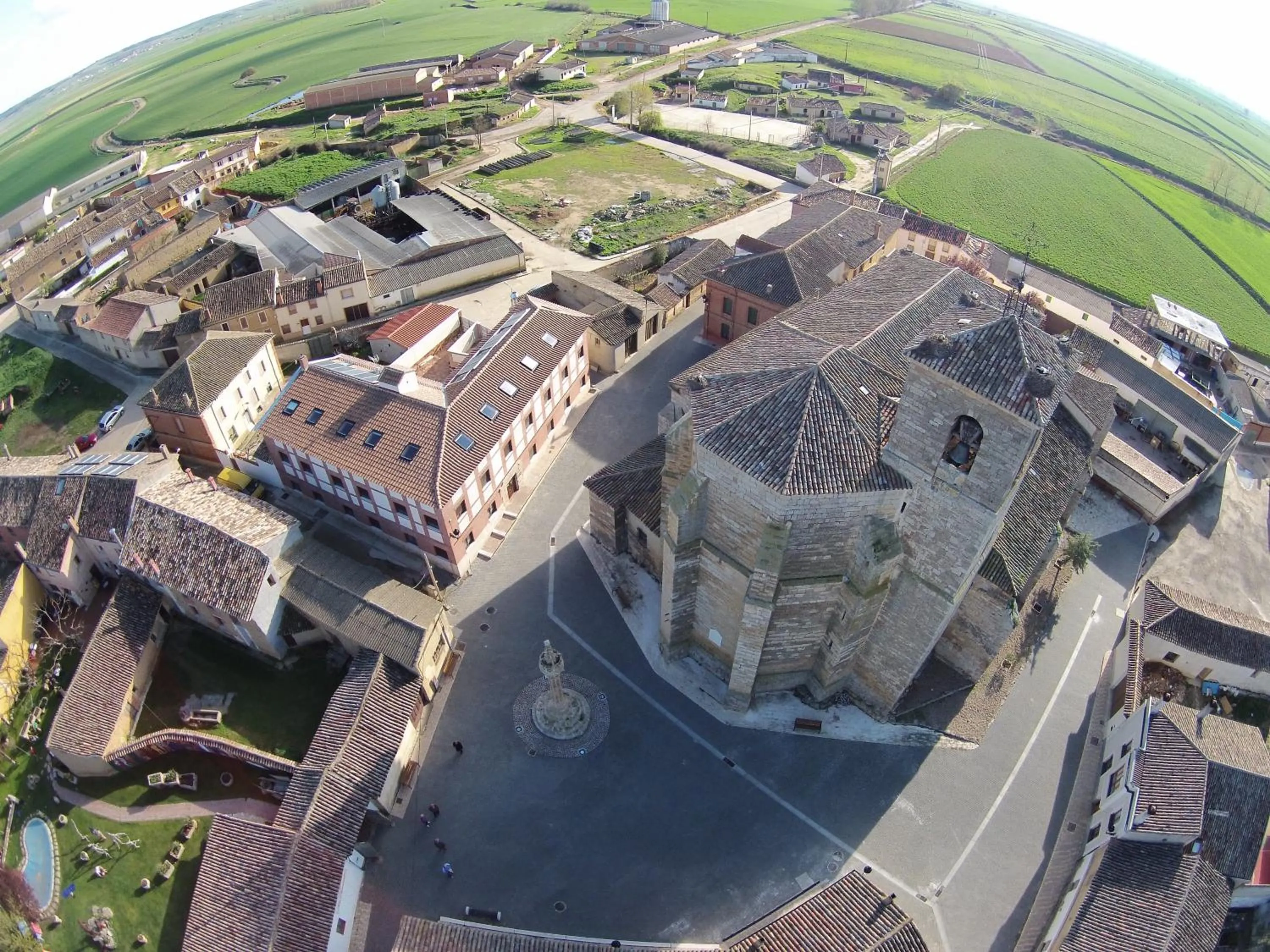 Bird's eye view in Hotel Rural En El Camino