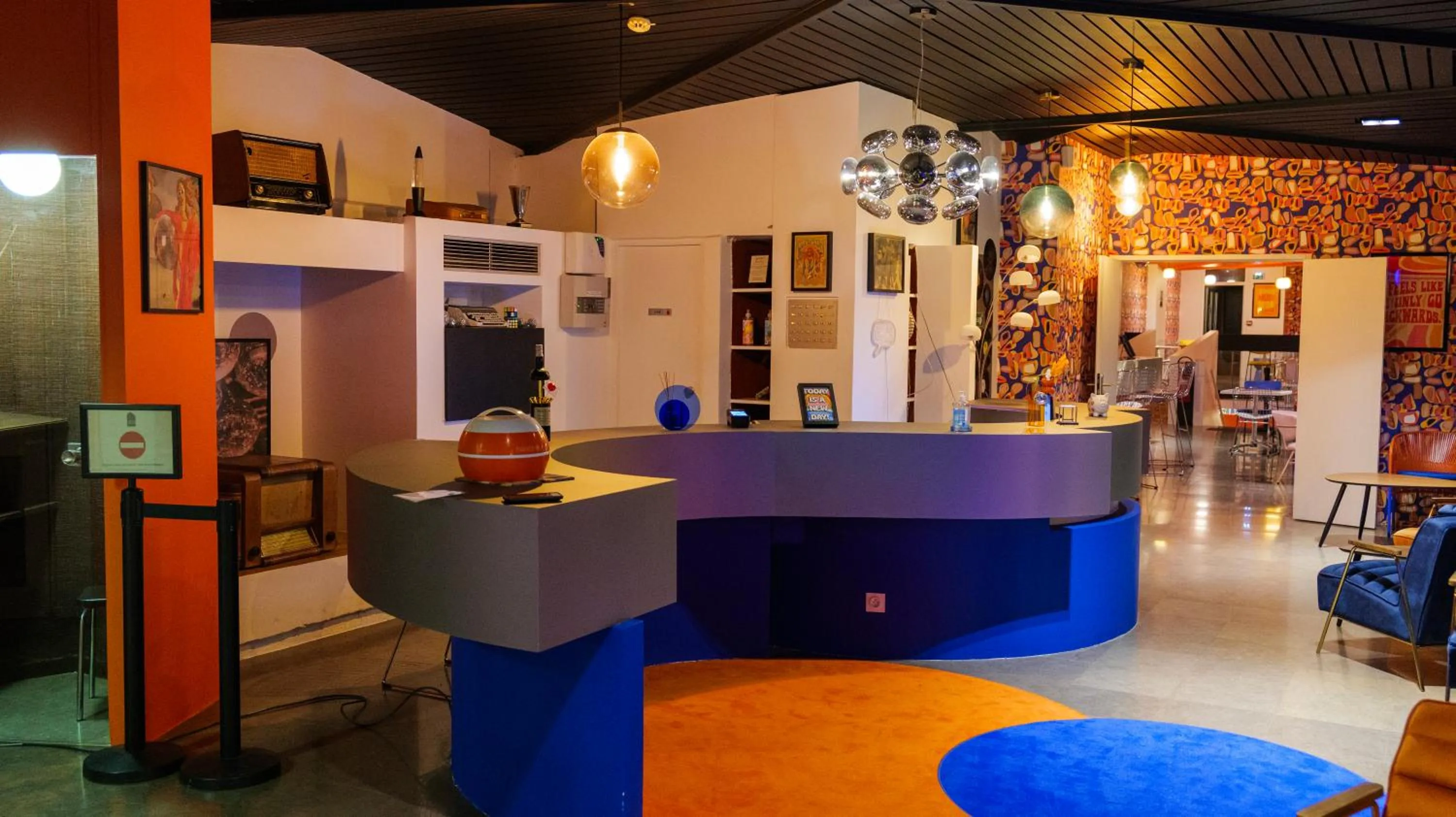 Lobby or reception in HYP'Hotel