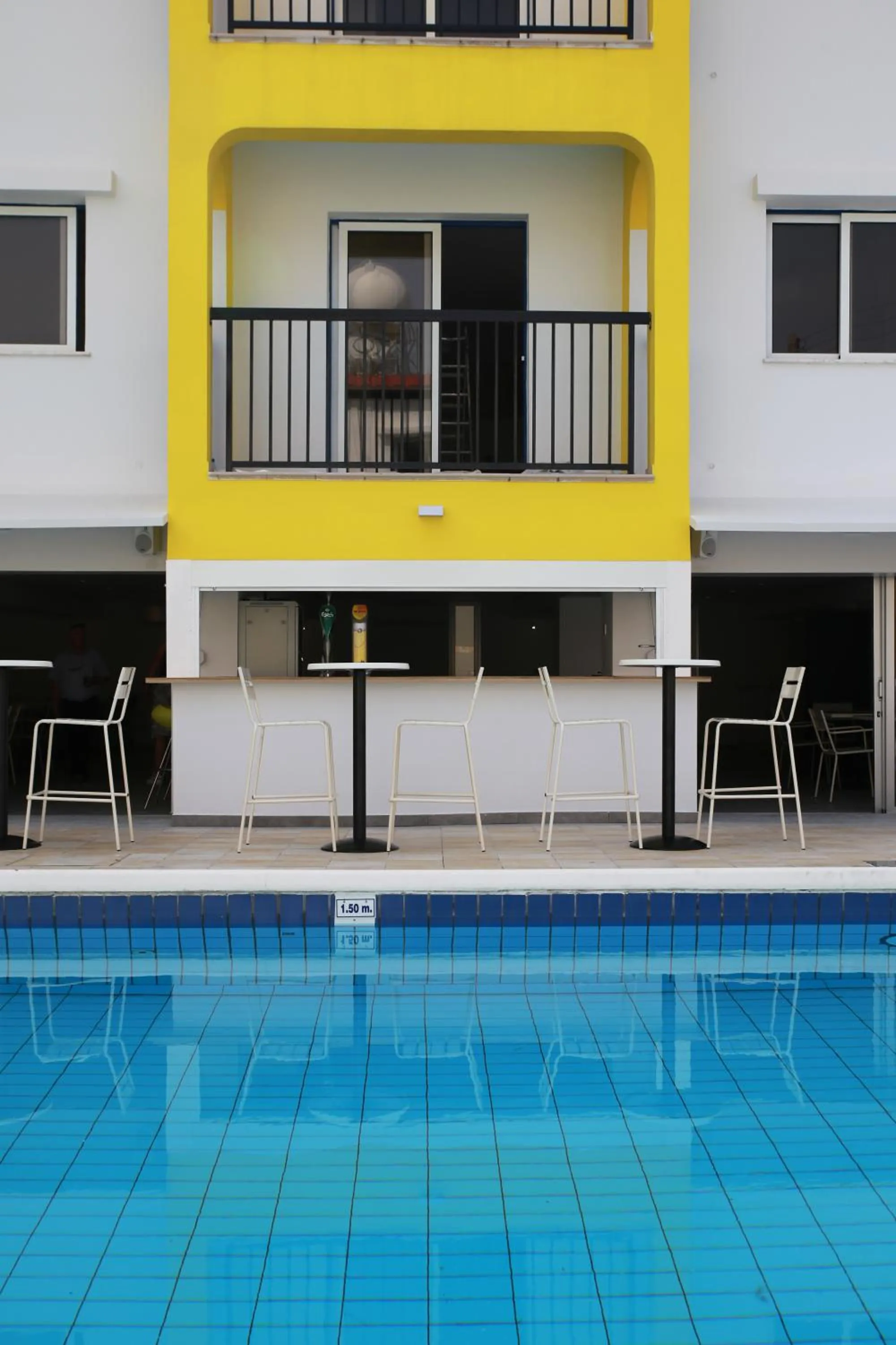 Pool view in Sea CleoNapa Hotel