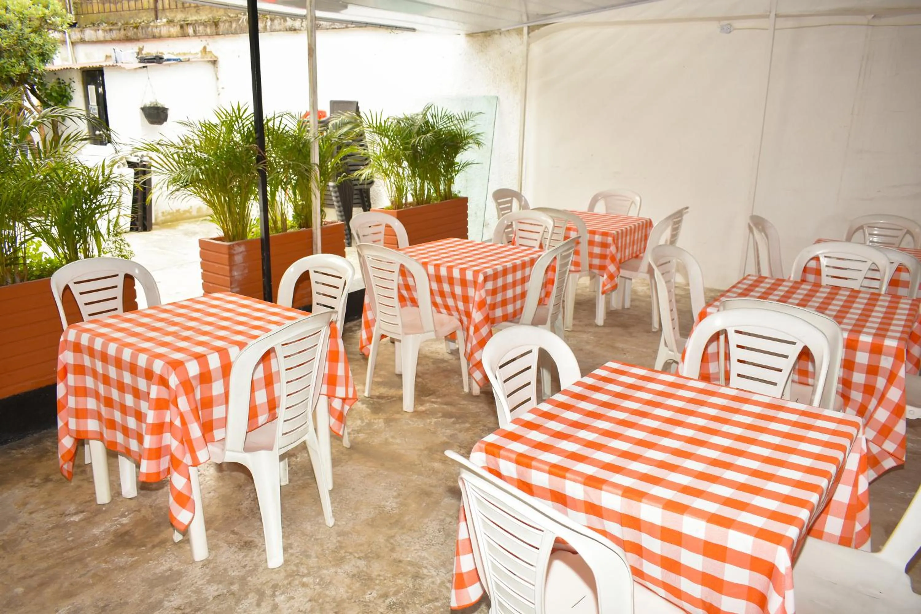 Patio in Hotel Flamante Bulevar
