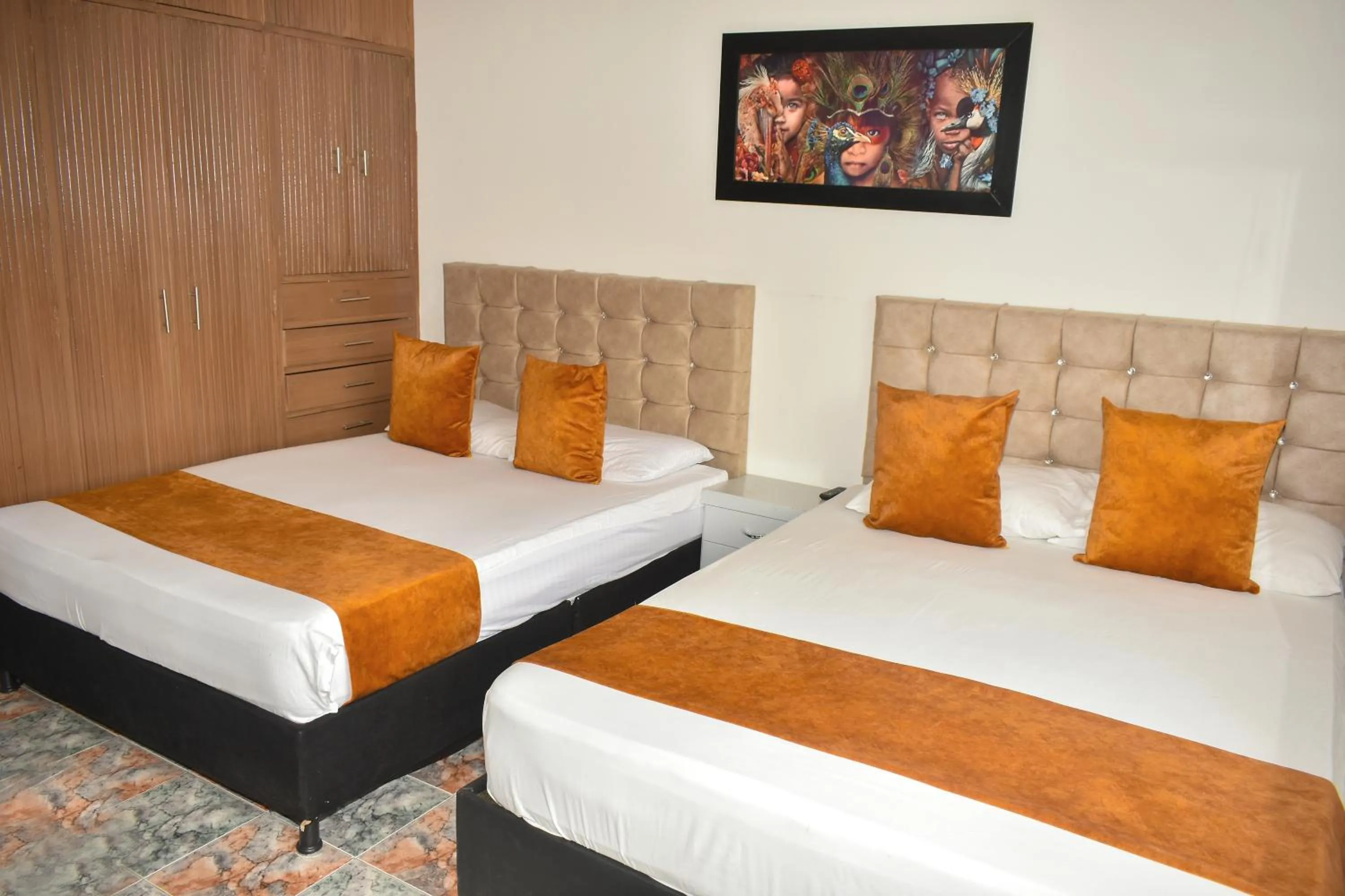 Bed in Hotel Flamante Bulevar