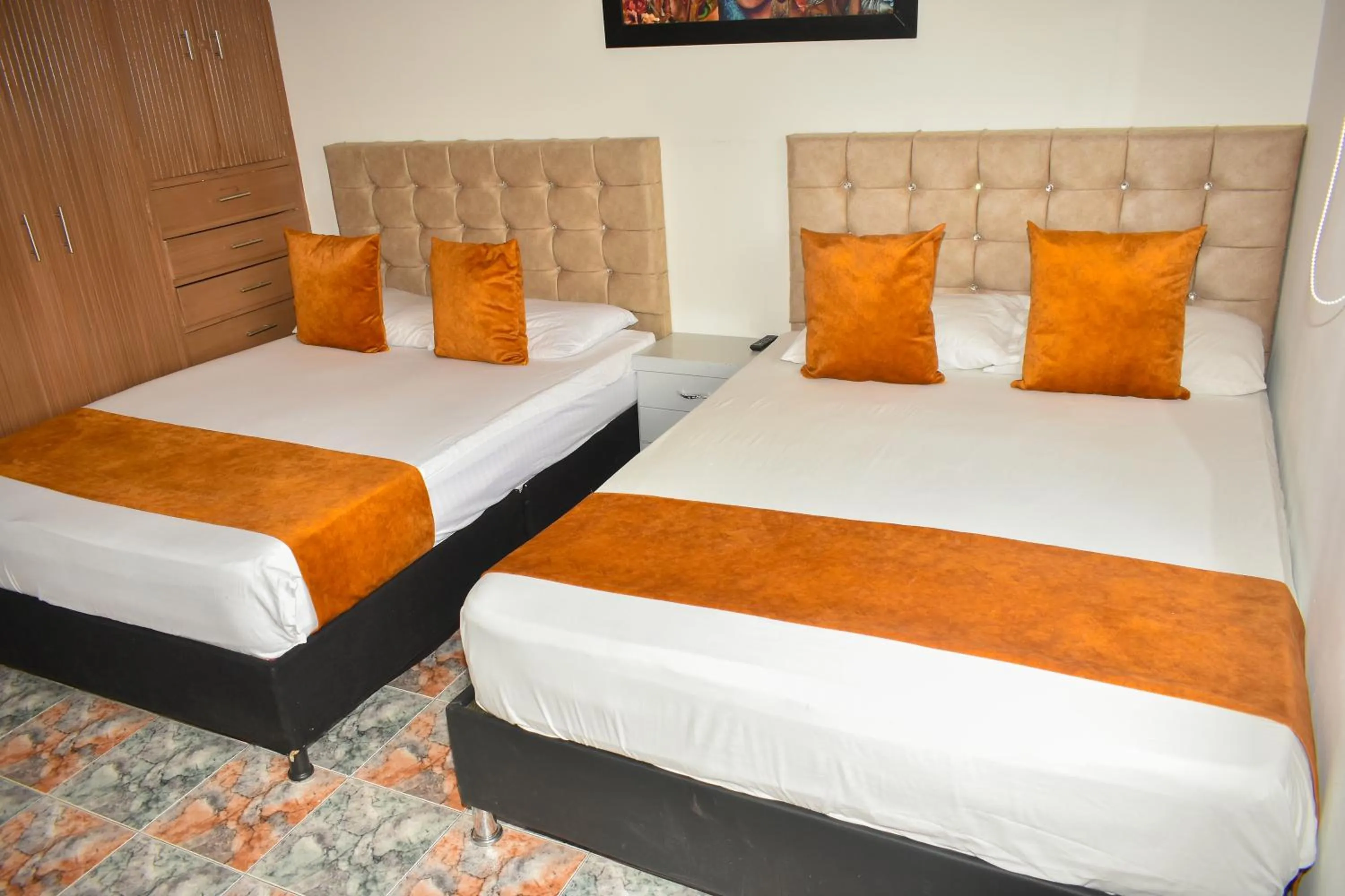 Bed in Hotel Flamante Bulevar