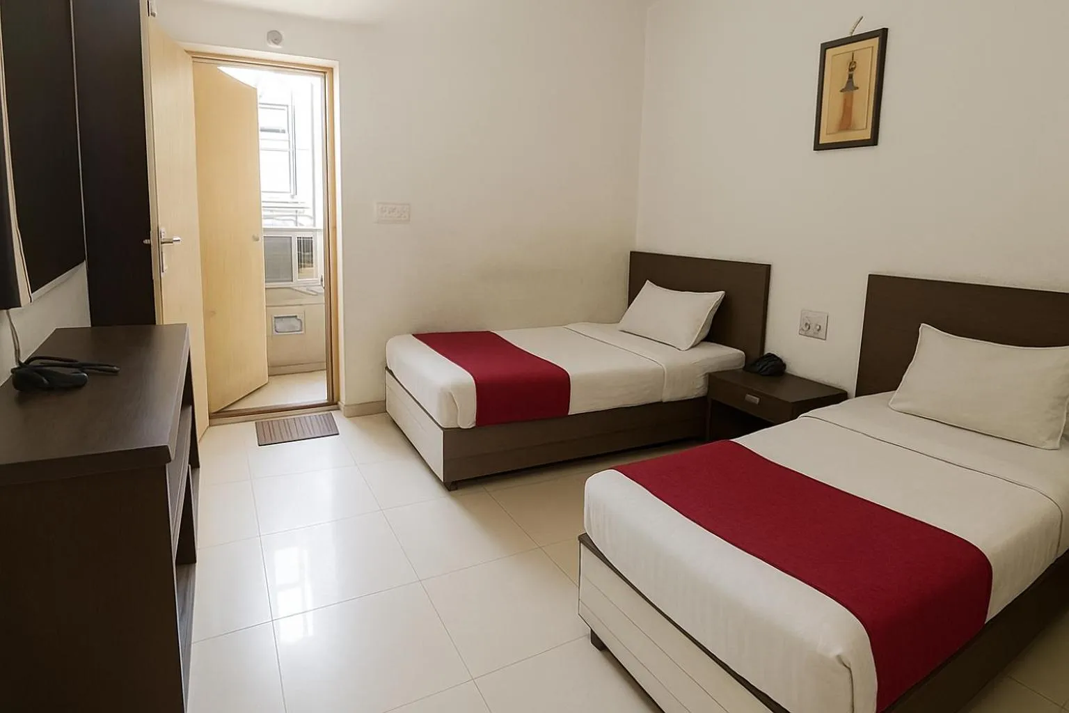 Bed in Hotel Crown Plaza