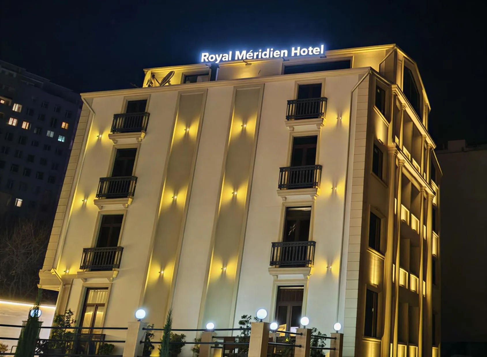 Property building in Royal Meridien Hotel