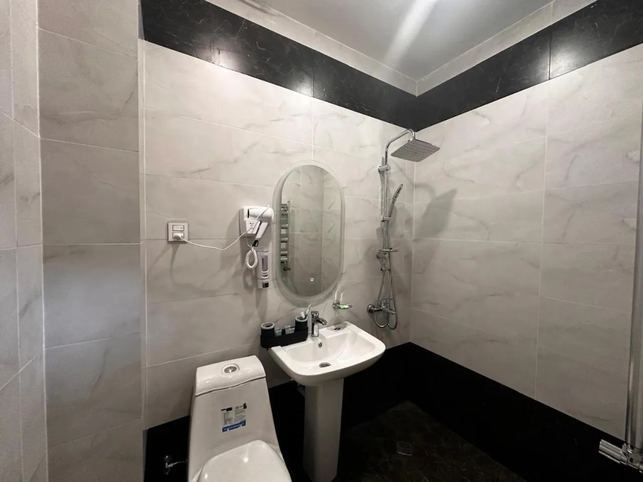 Shower in Royal Meridien Hotel