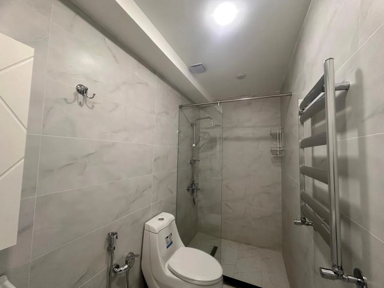 Shower in Royal Meridien Hotel