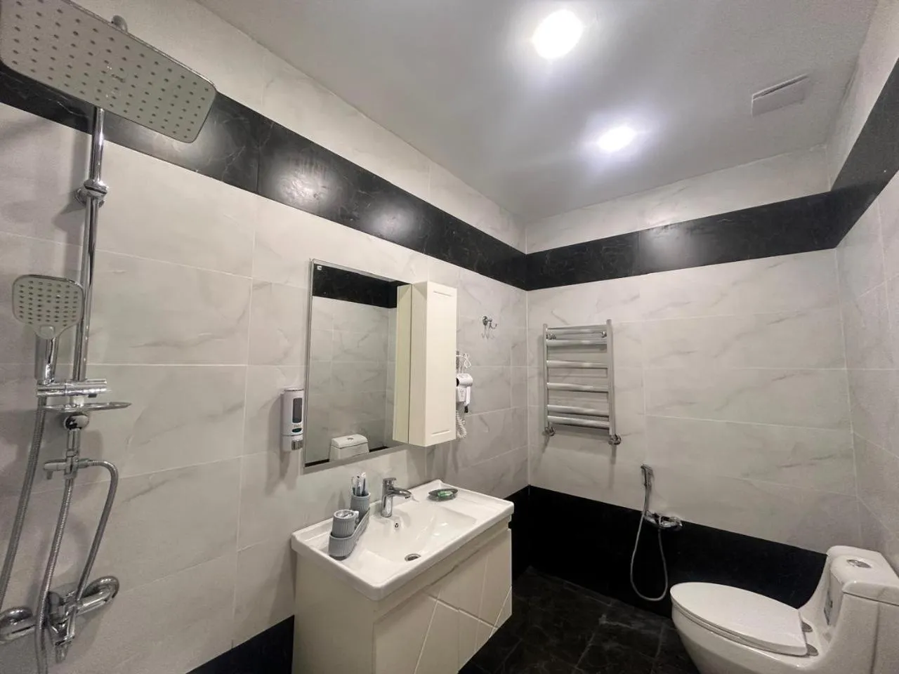 Toilet in Royal Meridien Hotel