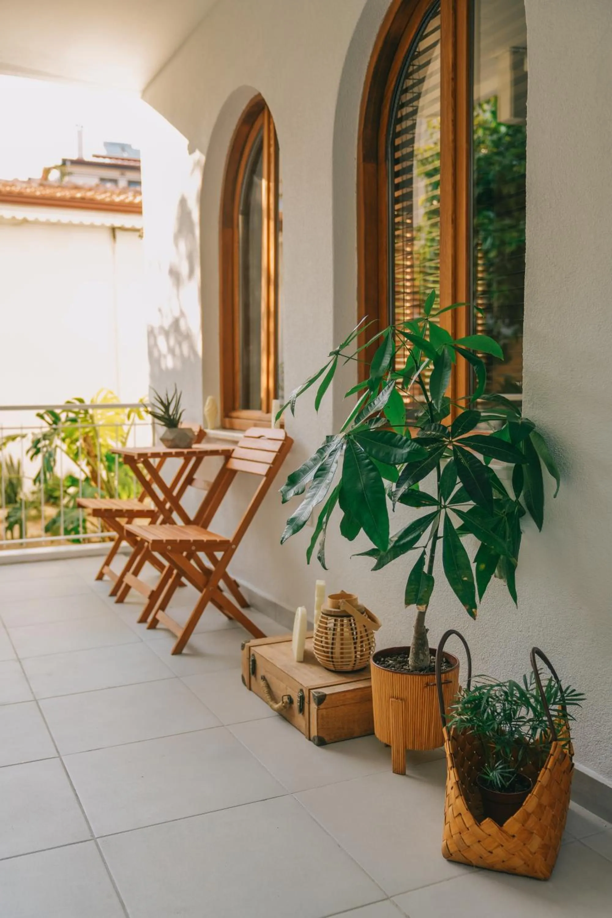 Patio in Nephos Beach Hotel