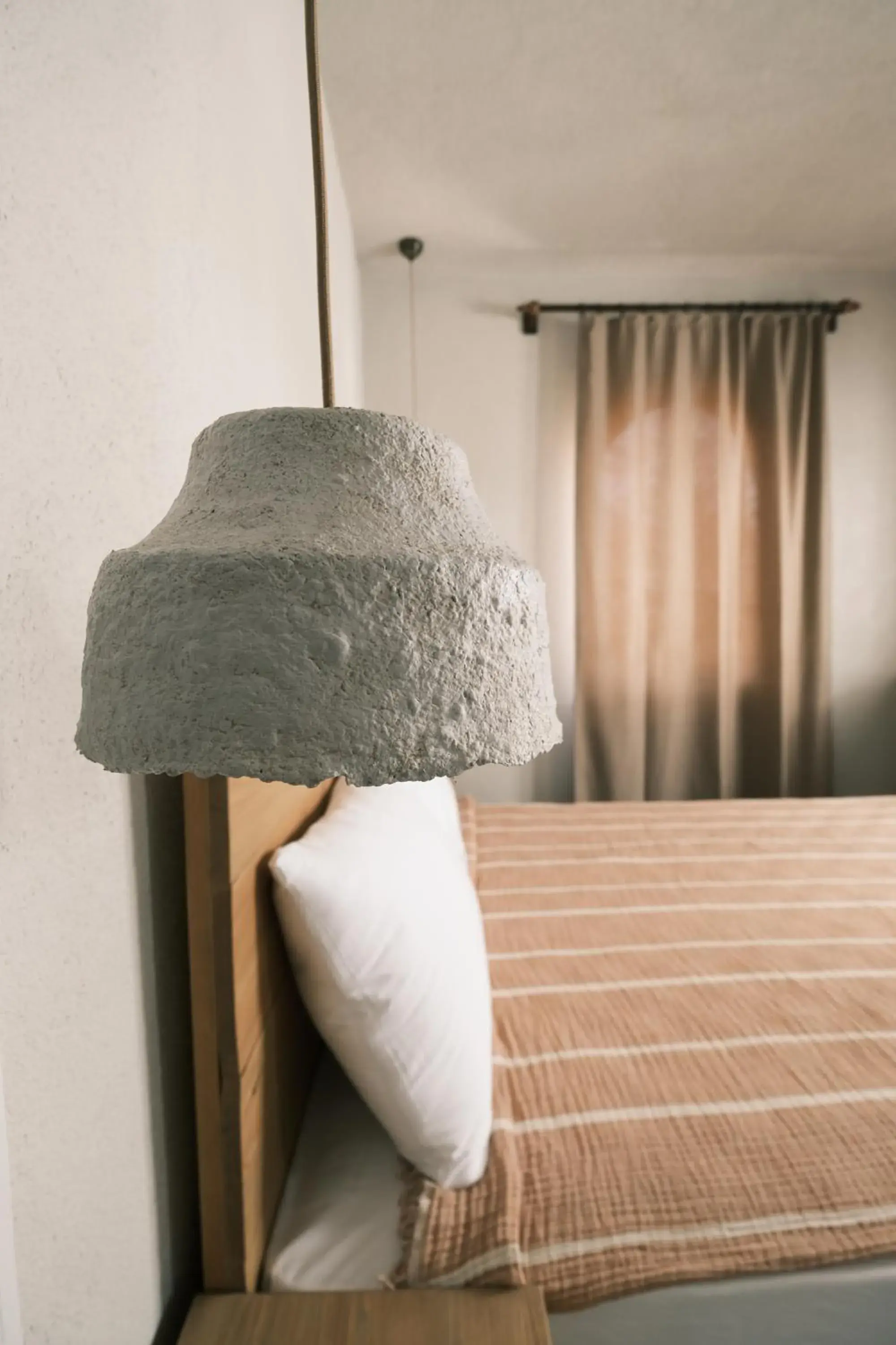 Decorative detail, Bed in Nephos Beach Hotel Decorative detail, Bed in Nephos Beach Hotel