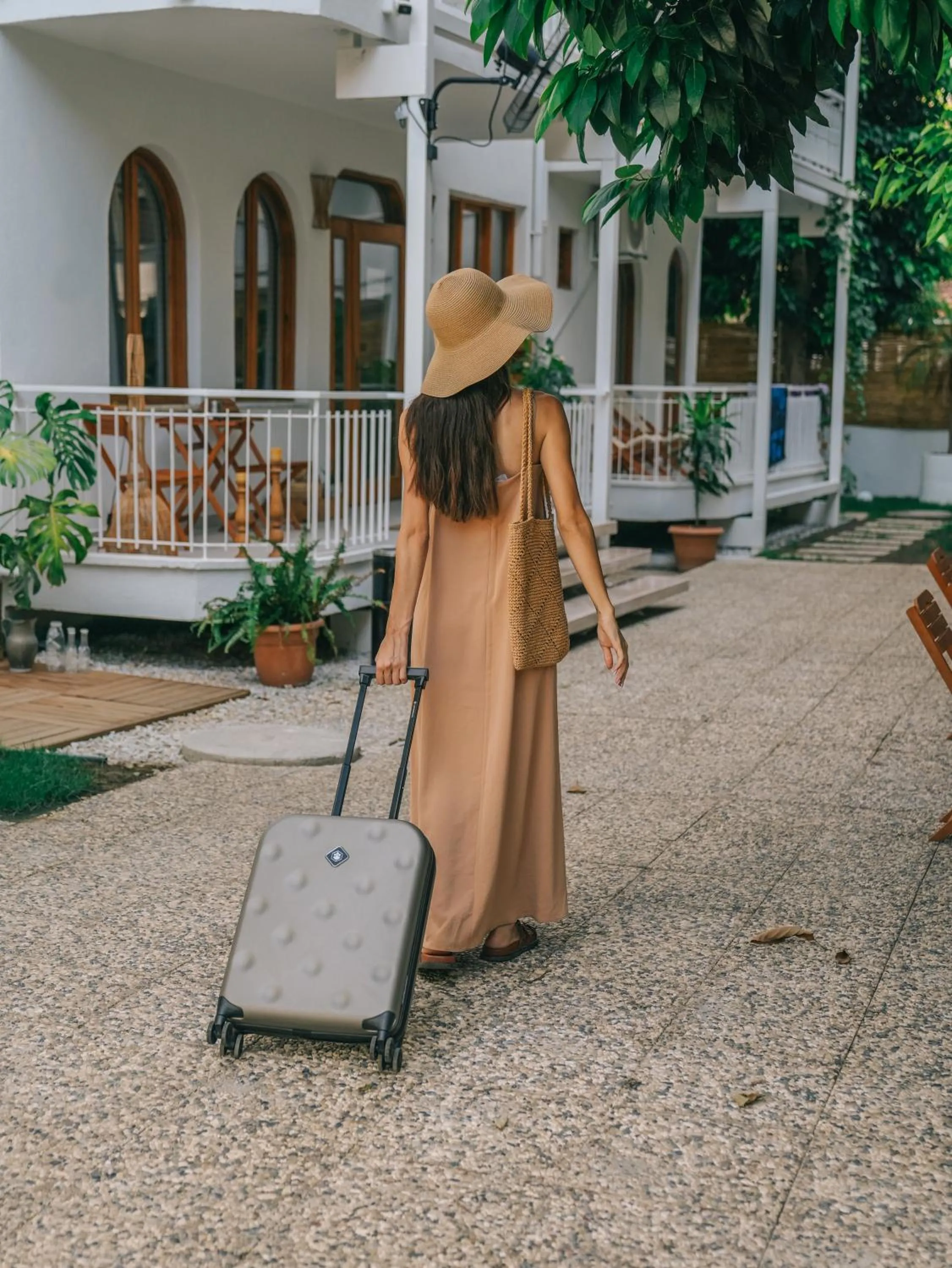 Facade/entrance in Nephos Beach Hotel