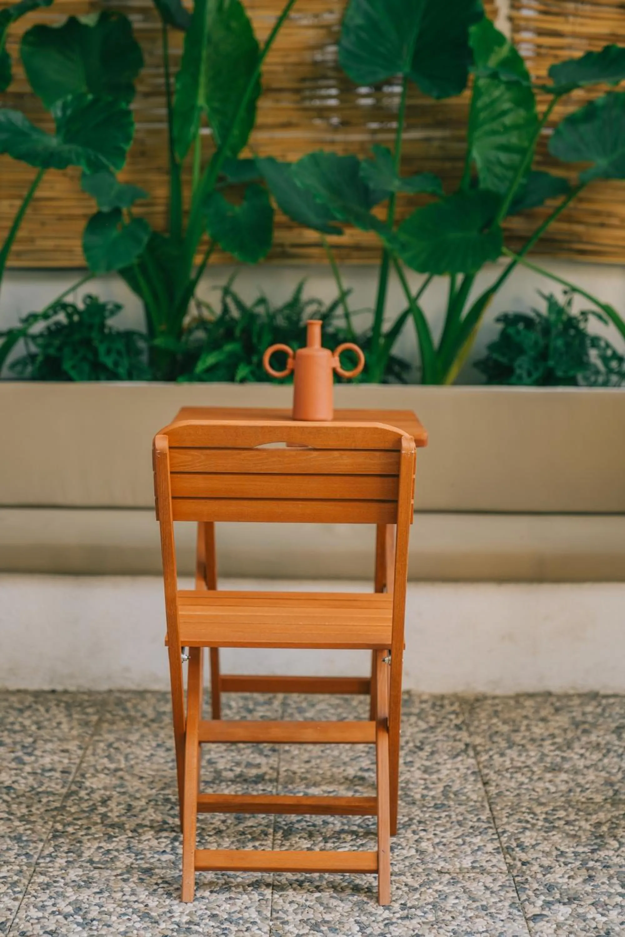 Seating area in Nephos Beach Hotel