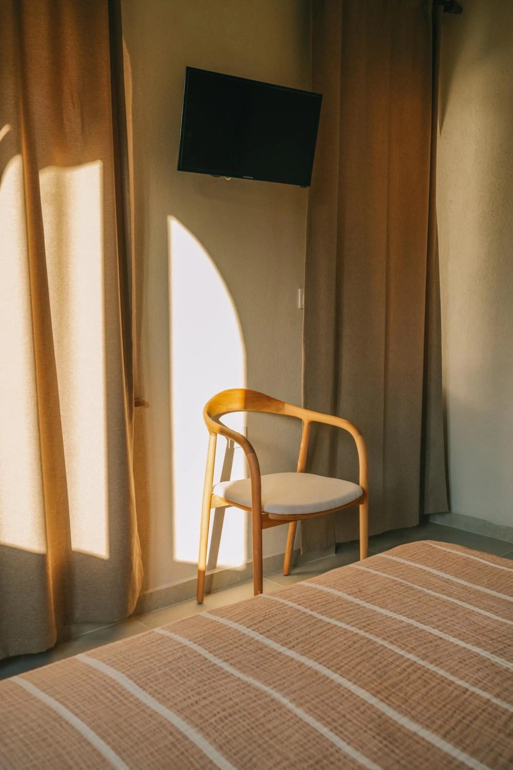Bedroom in Nephos Beach Hotel