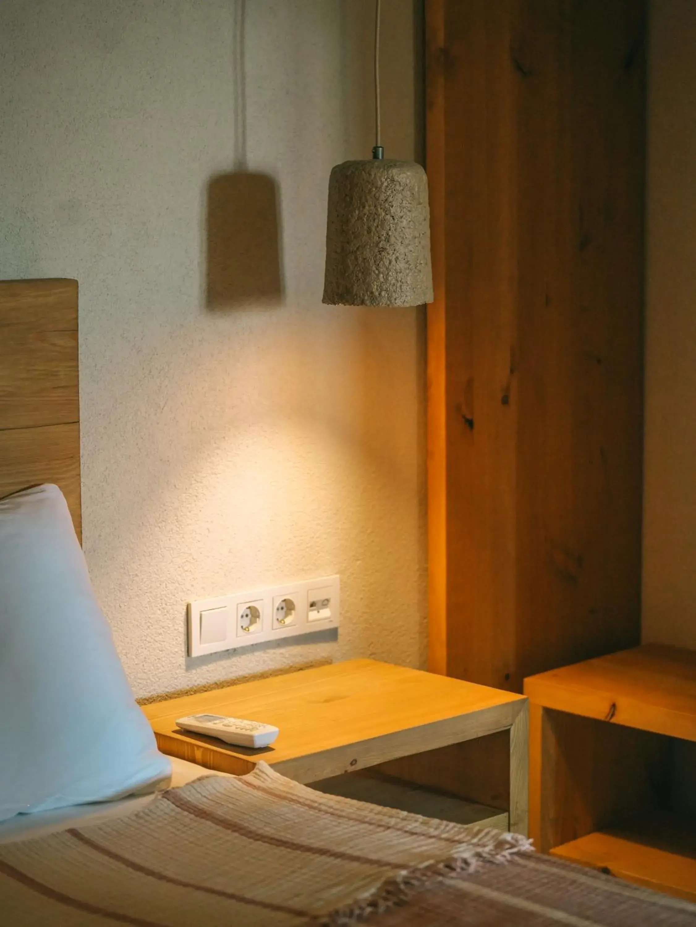 Decorative detail, Bed in Nephos Beach Hotel Decorative detail, Bed in Nephos Beach Hotel