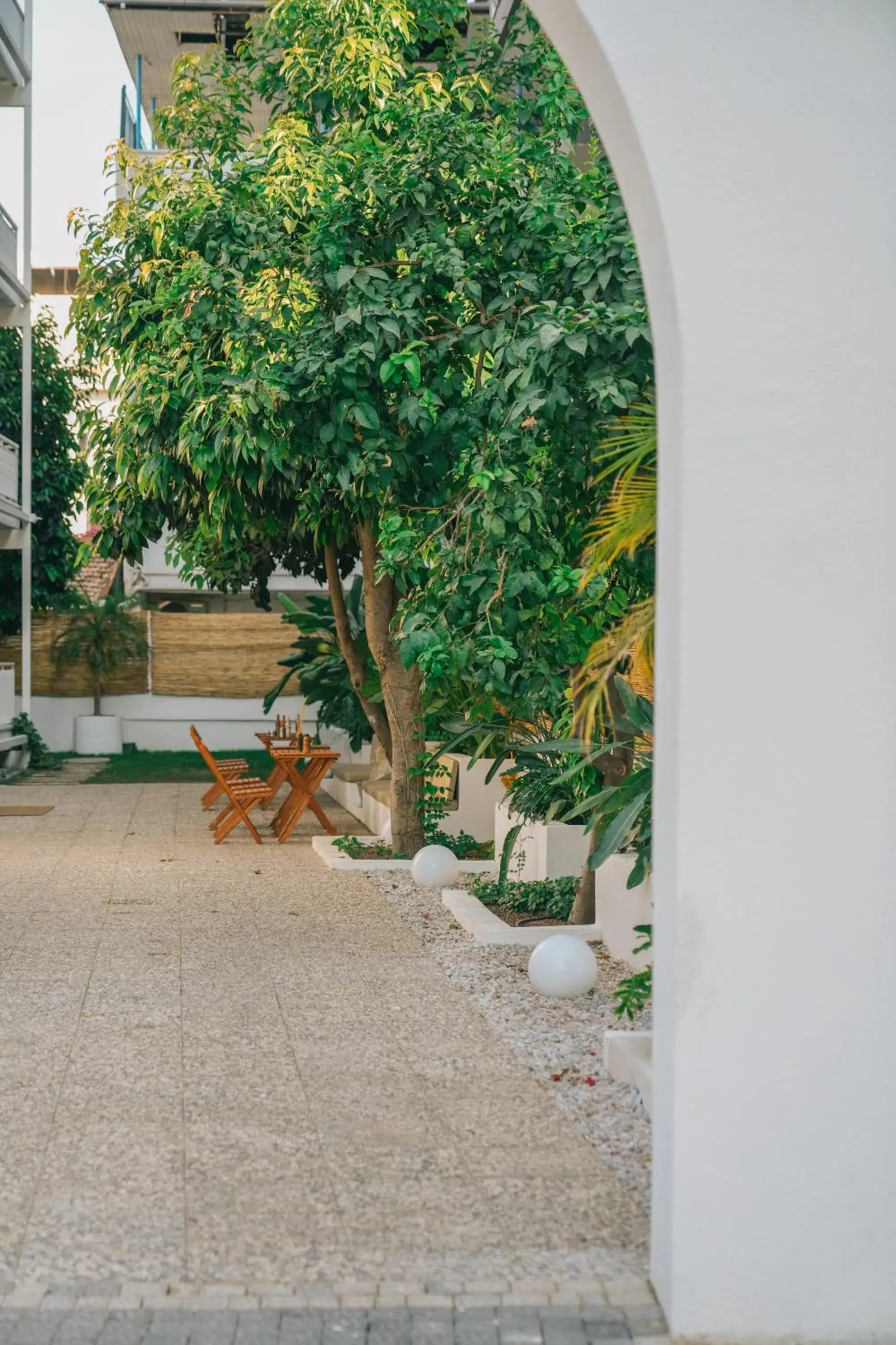Facade/entrance in Nephos Beach Hotel Facade/entrance in Nephos Beach Hotel