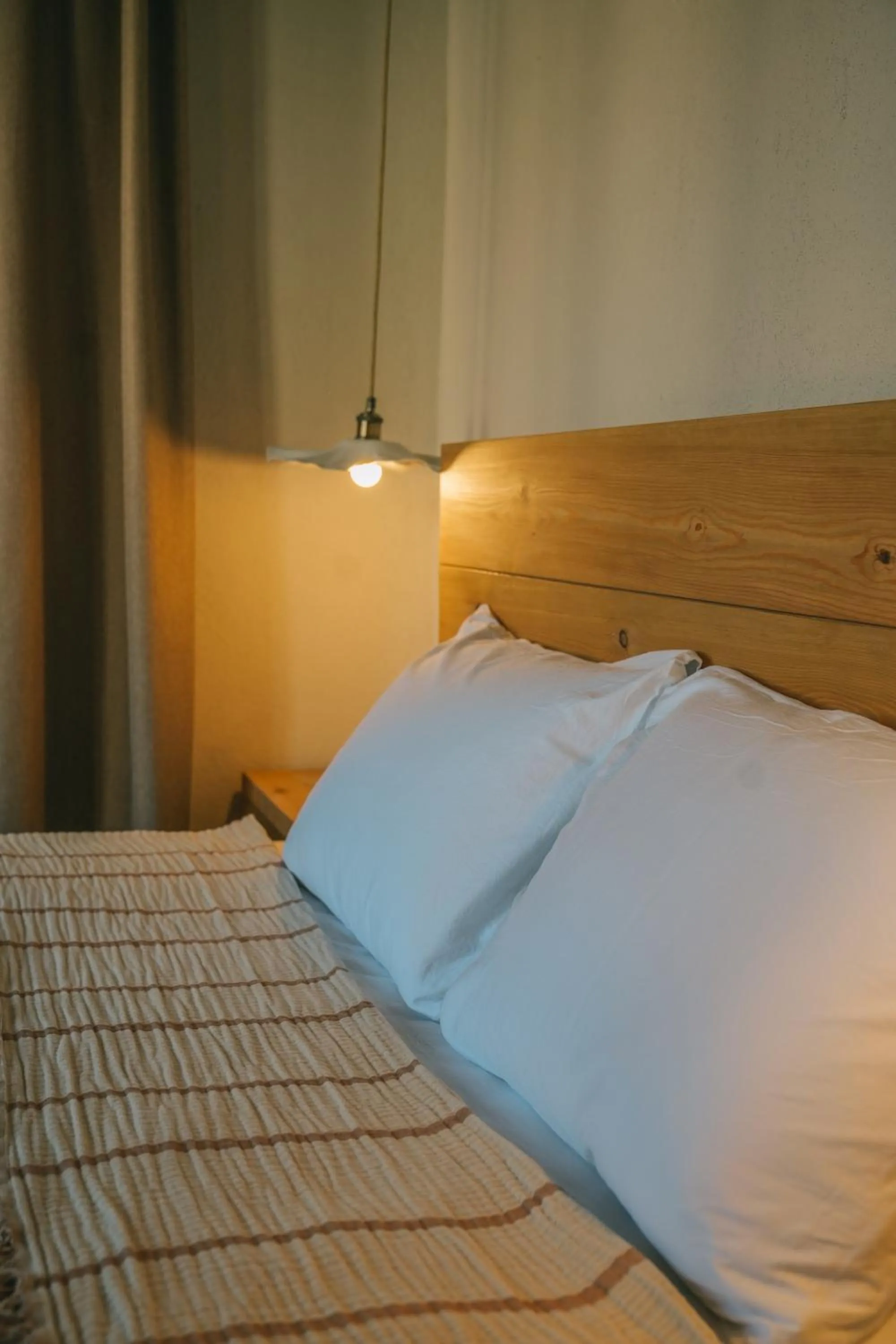 Bed in Nephos Beach Hotel