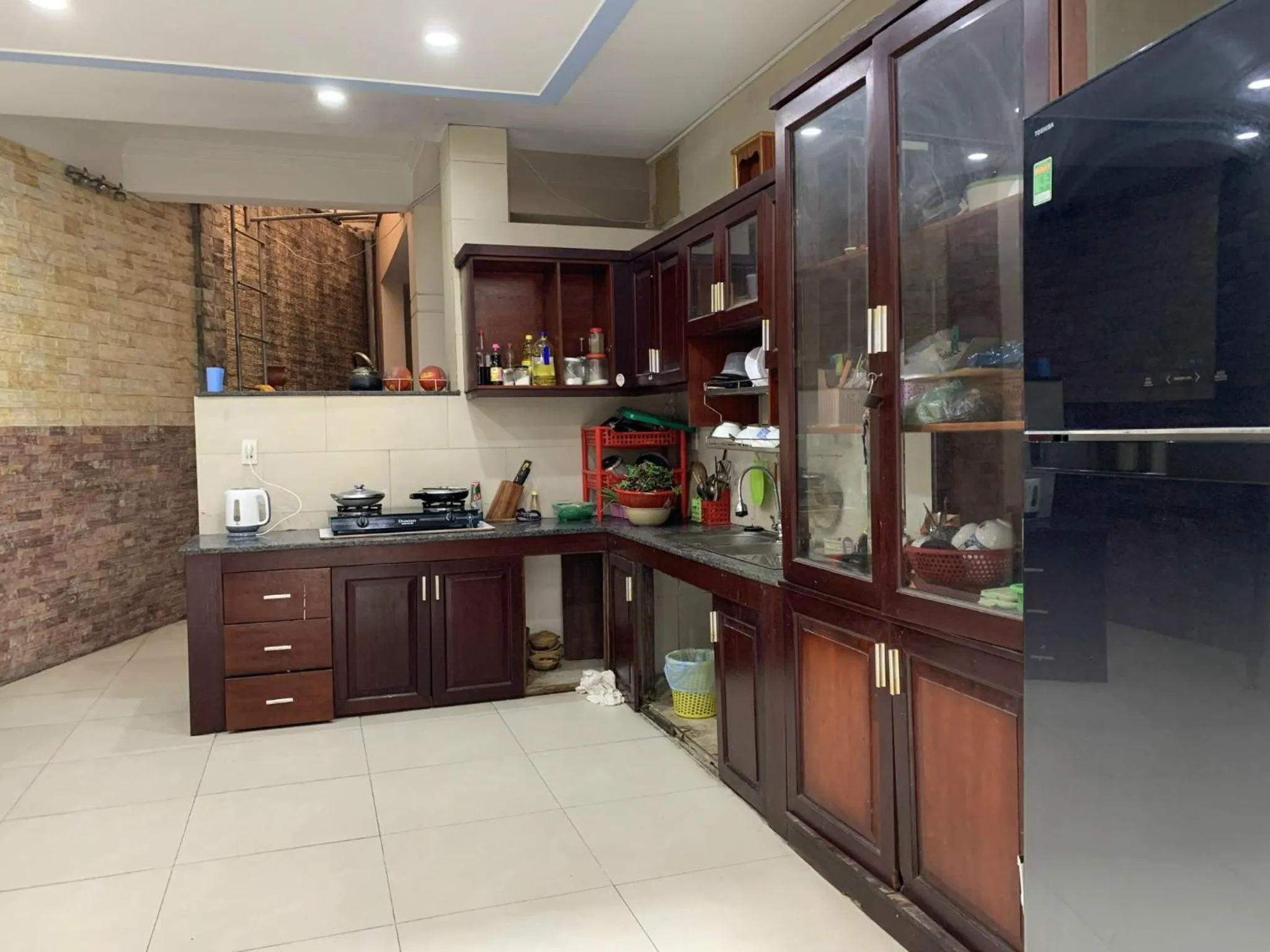 Kitchen or kitchenette in Ha Long hotel