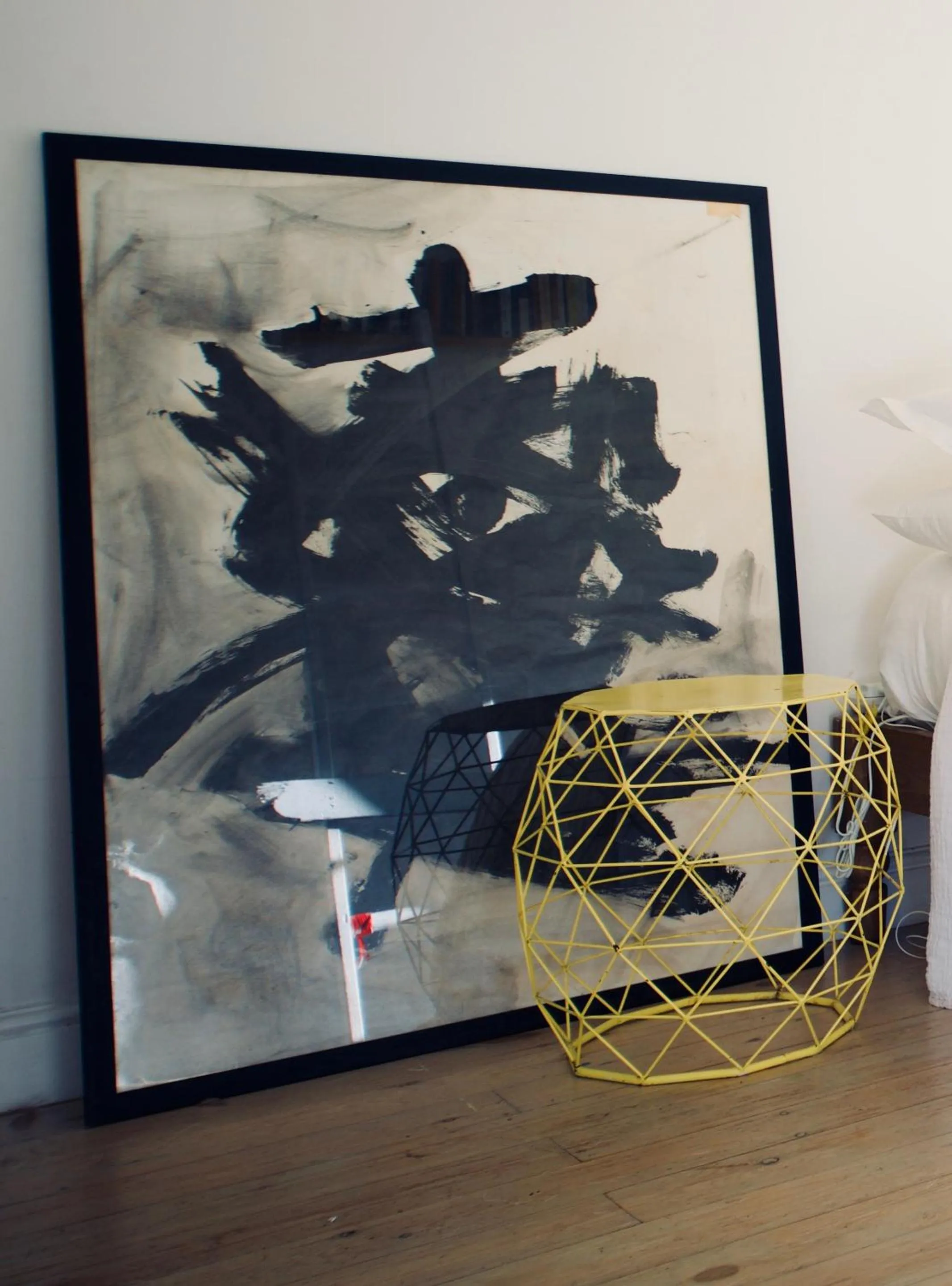 Bedroom in Wester Auchraw Longhouse Artful highland stay