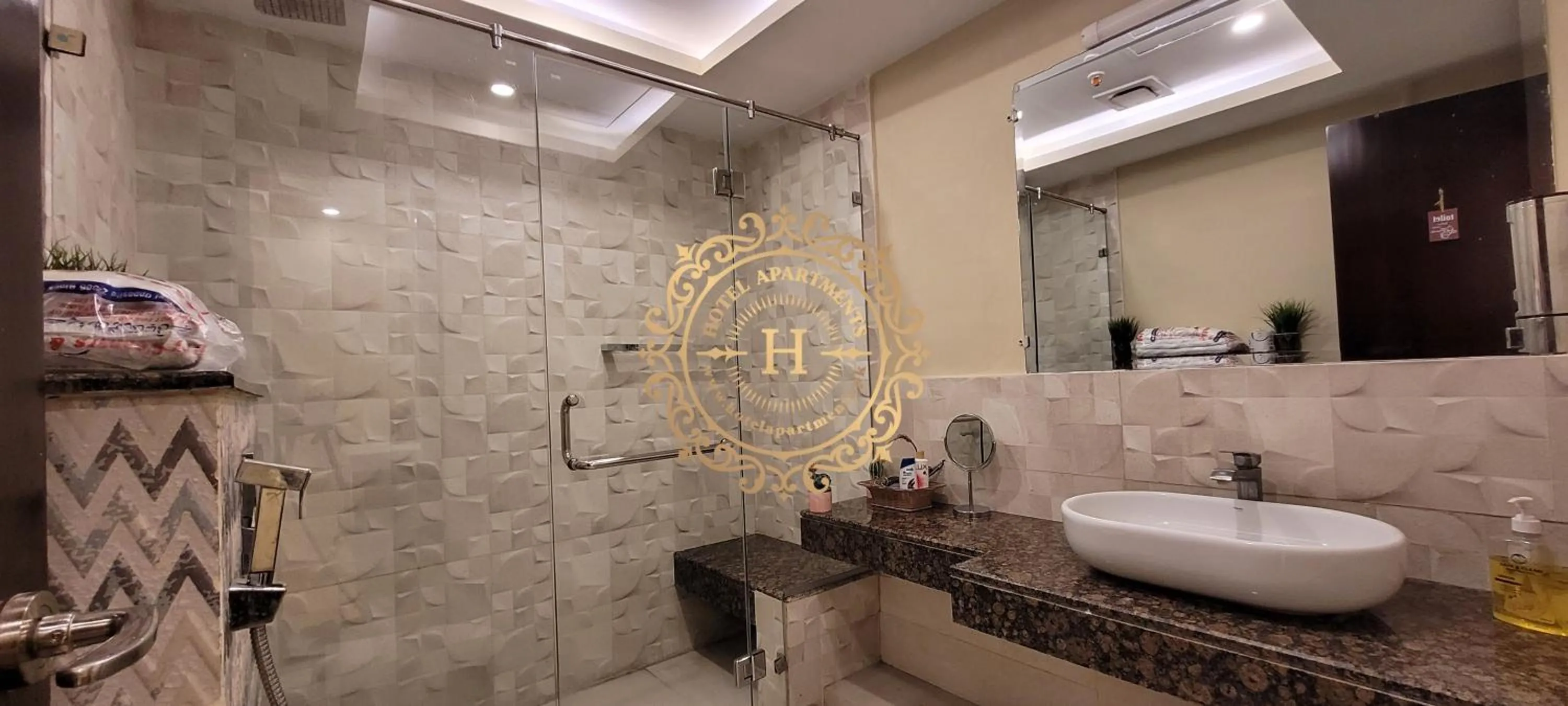 Shower in Goldcrest Apartments