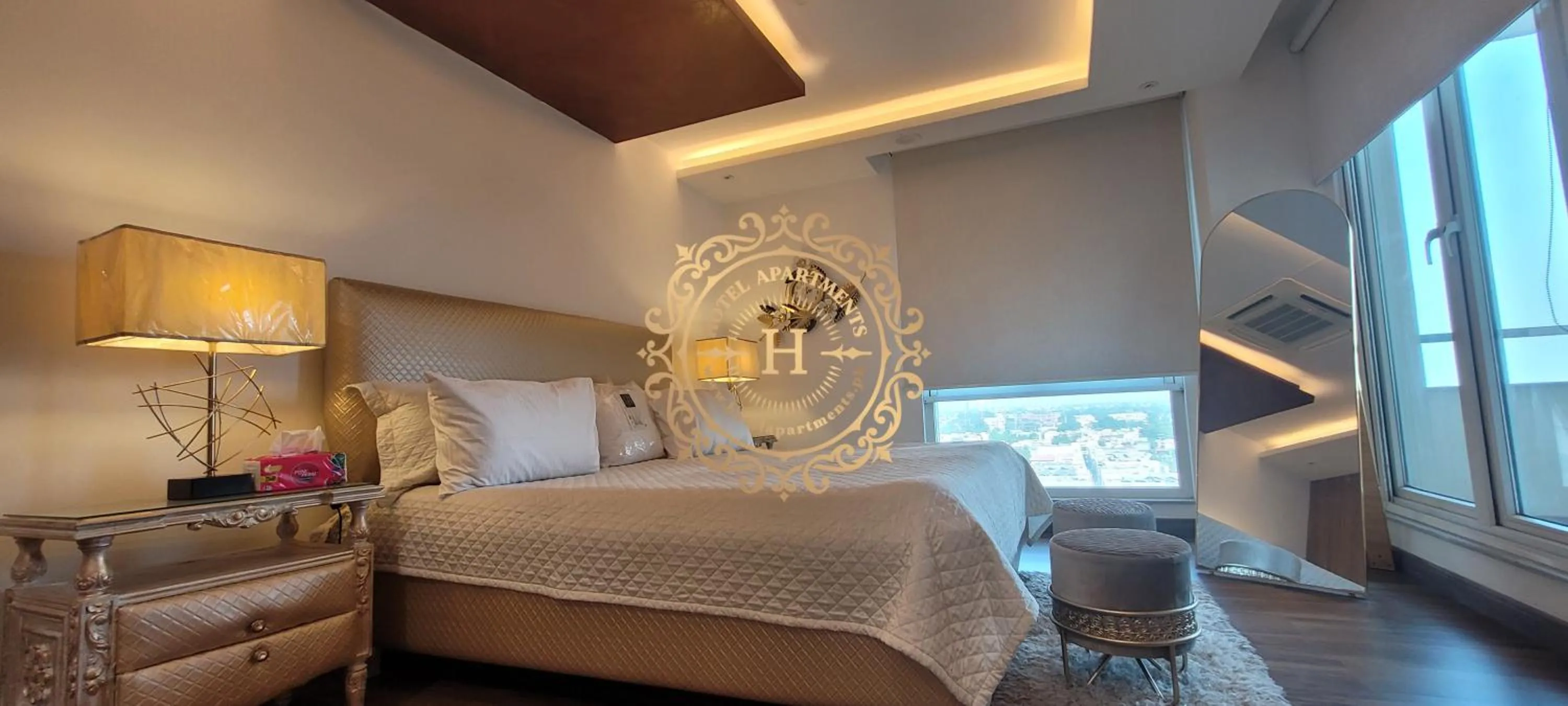 Bed in Goldcrest Apartments