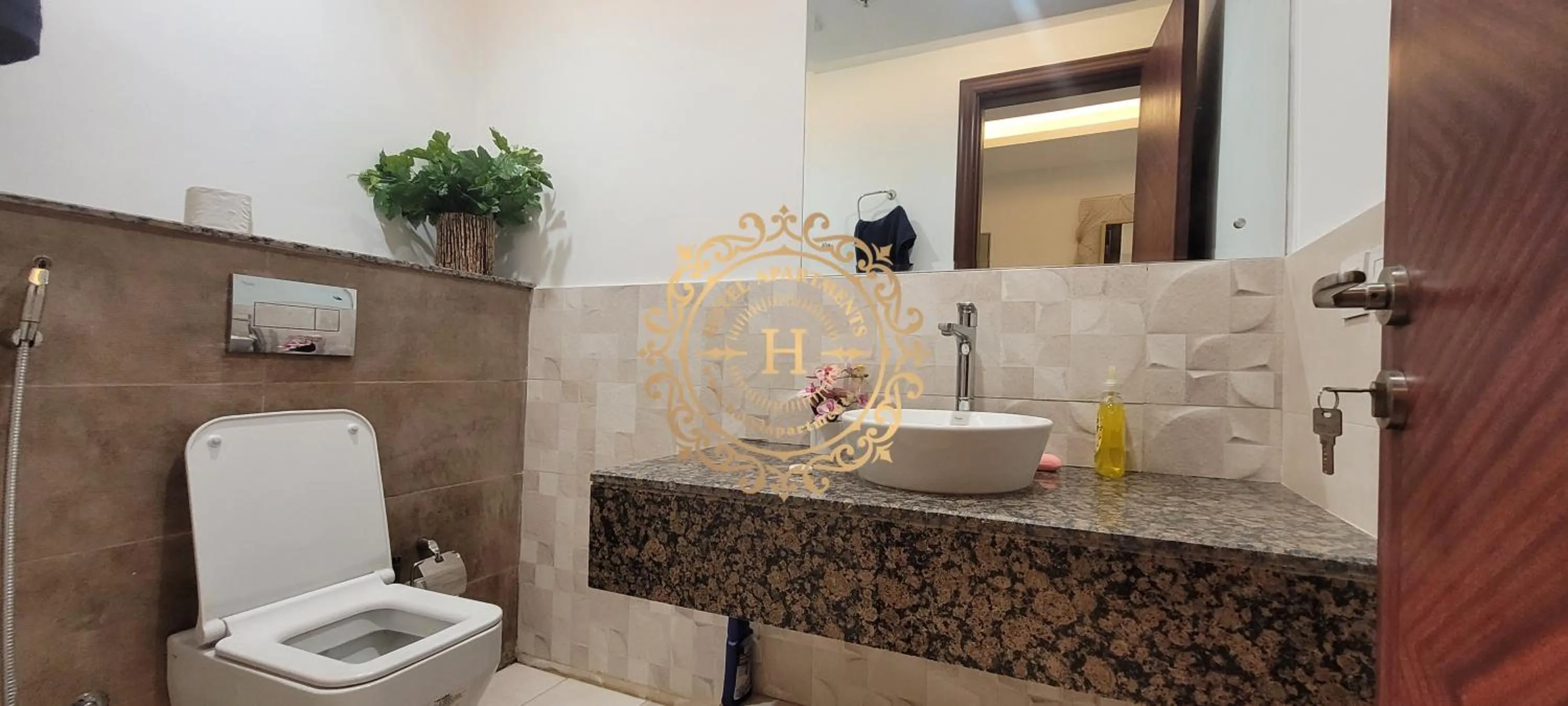 Shower in Goldcrest Apartments